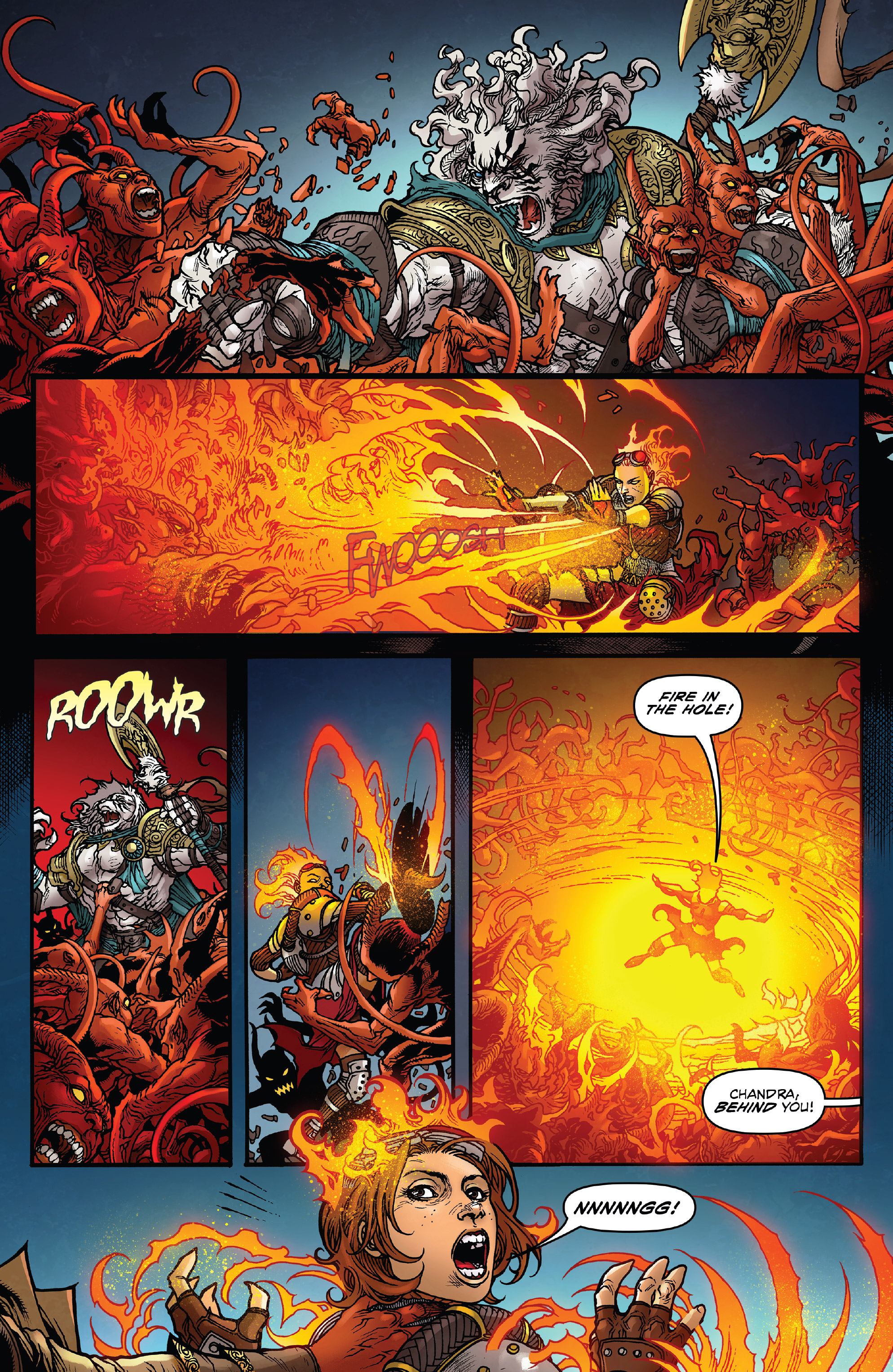 Read online Magic: The Gathering: Chandra comic -  Issue #4 - 9
