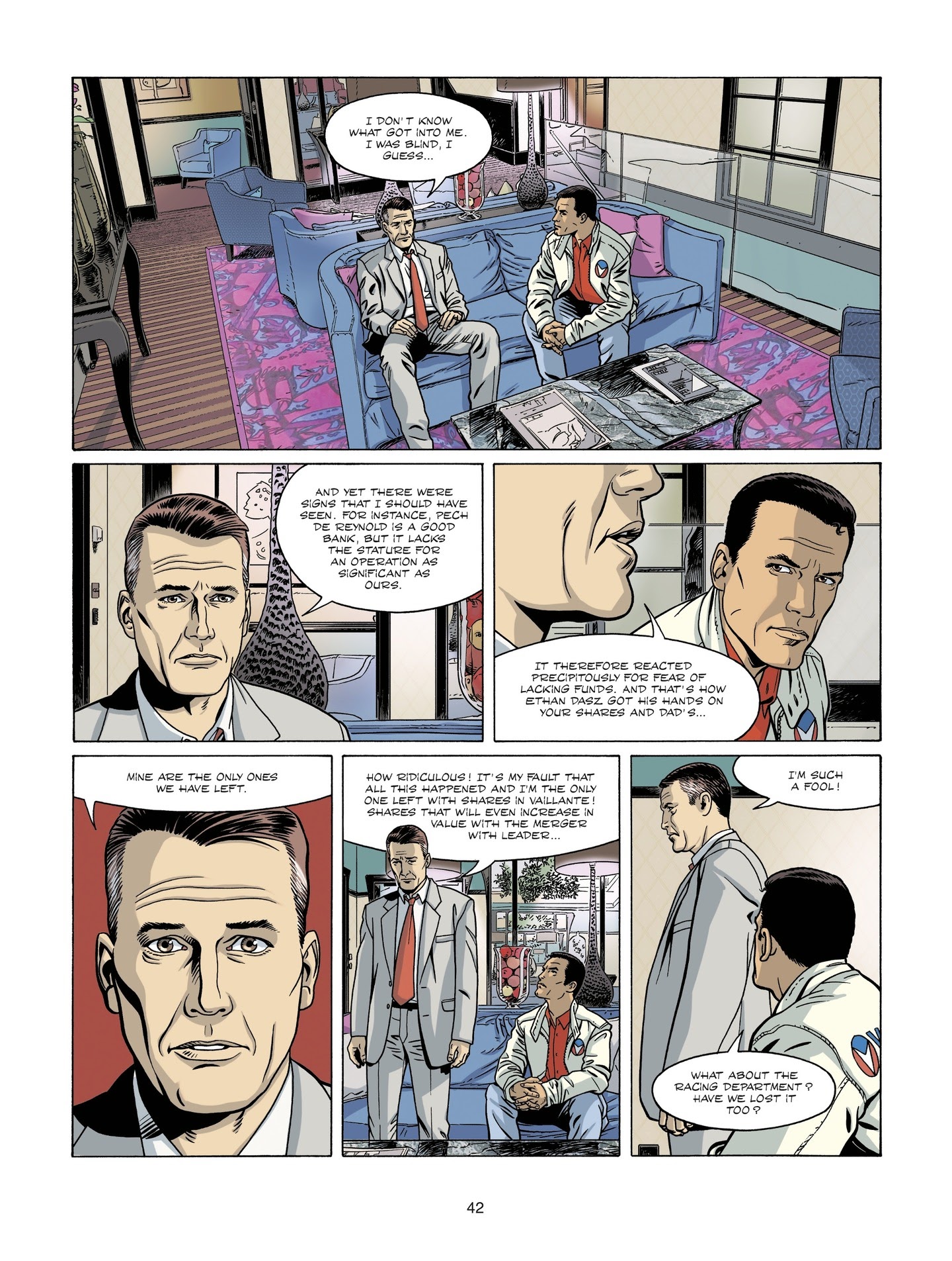 Read online Michel Vaillant comic -  Issue #4 - 42