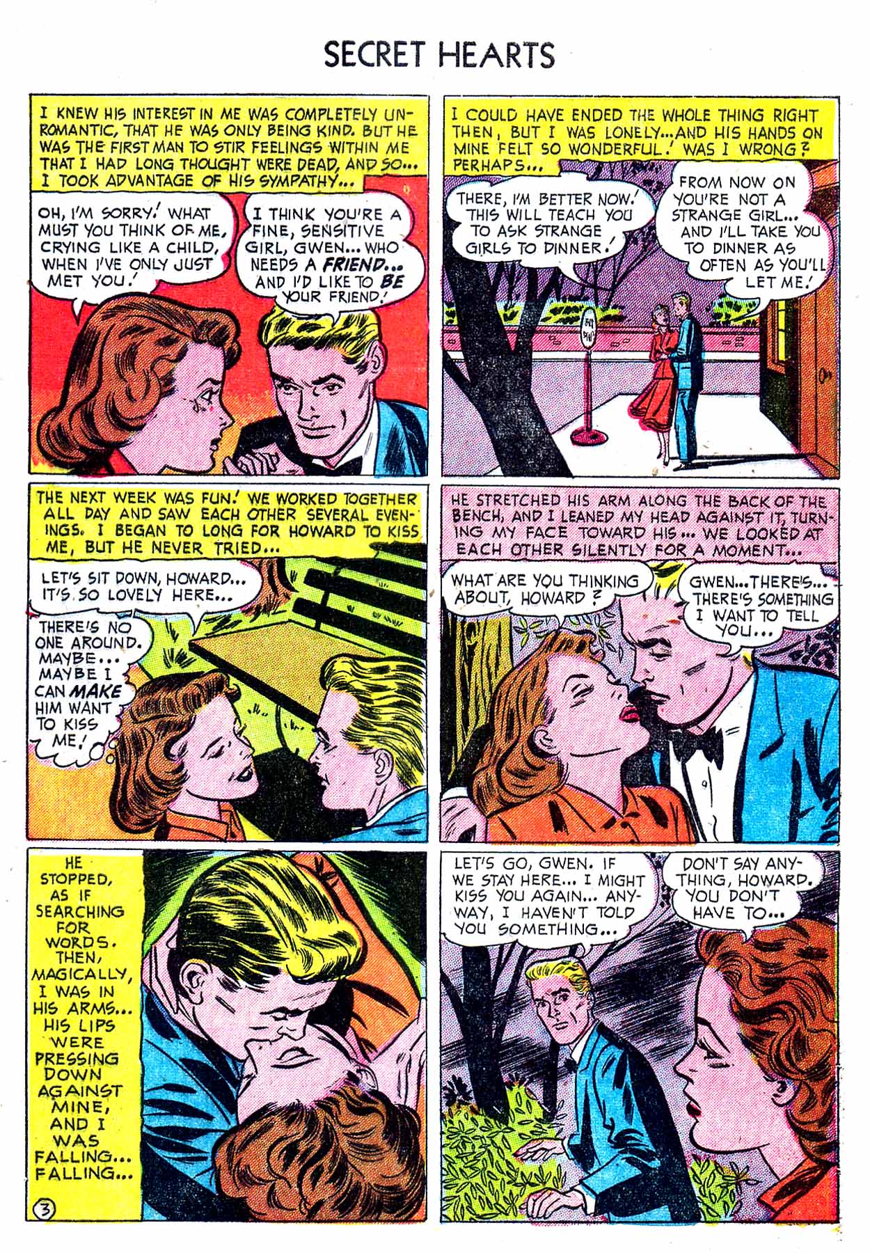 Read online Secret Hearts comic -  Issue #8 - 29