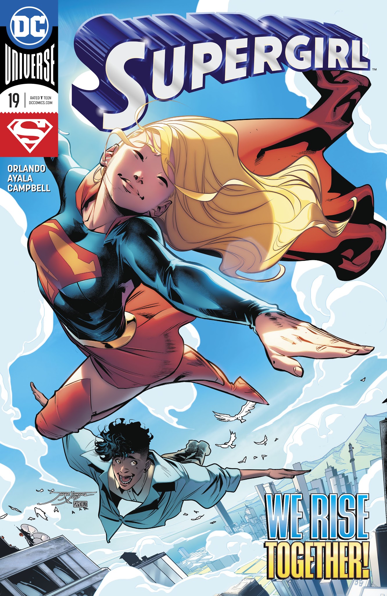 Read online Supergirl (2016) comic -  Issue #19 - 1