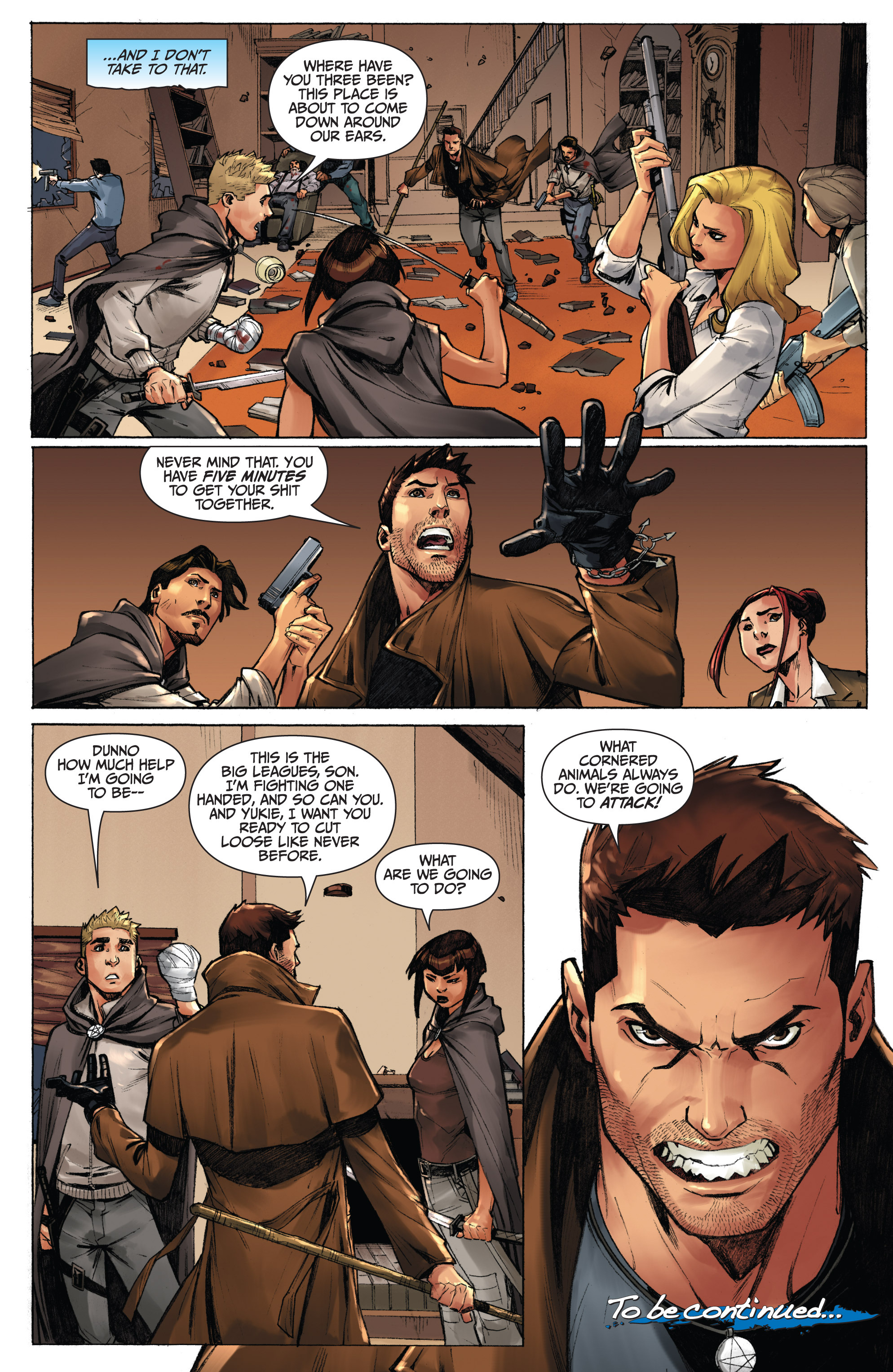 Read online Jim Butcher's The Dresden Files: War Cry comic -  Issue #2 - 23