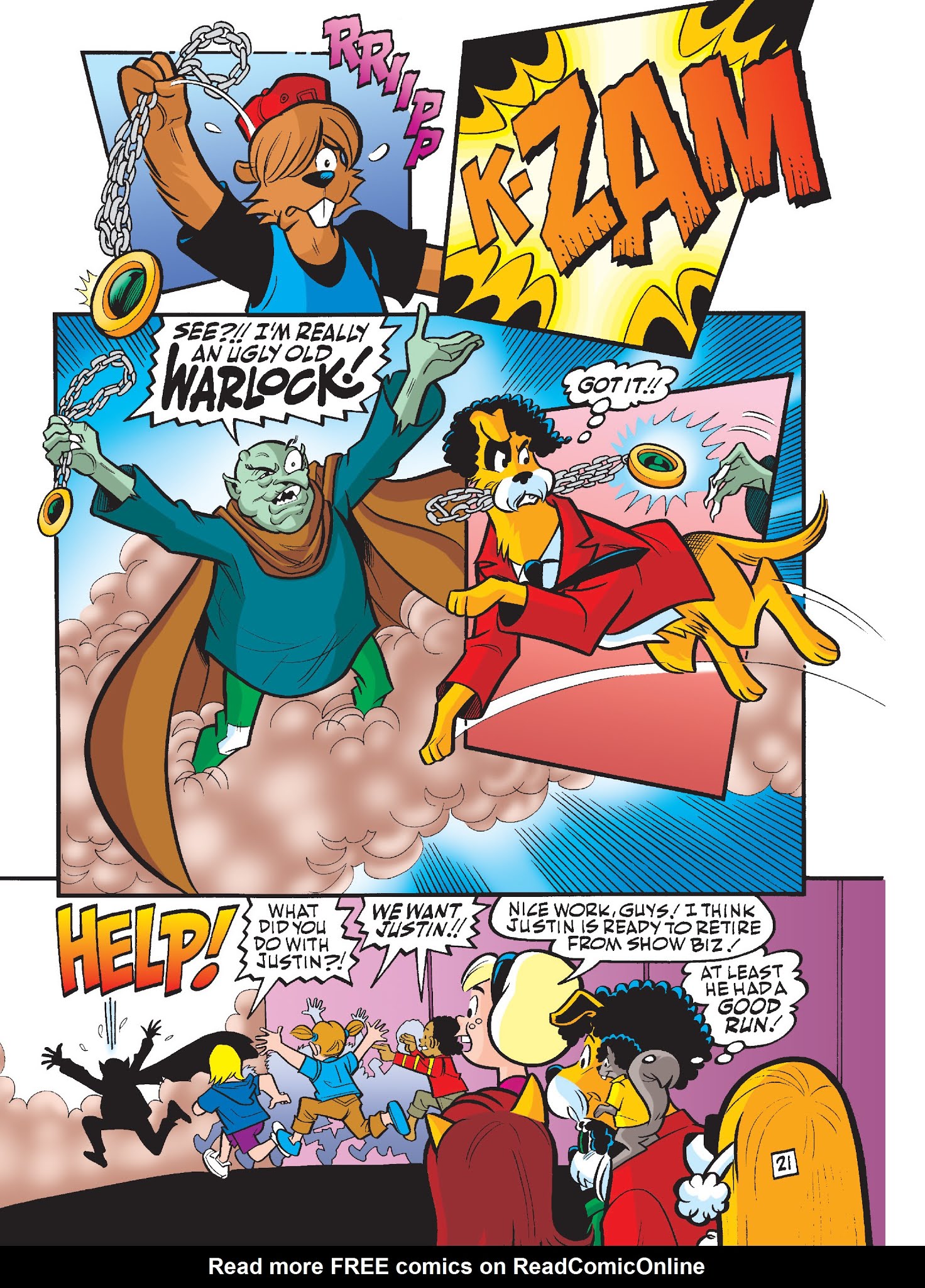 Read online Archie's Funhouse Double Digest comic -  Issue #22 - 56