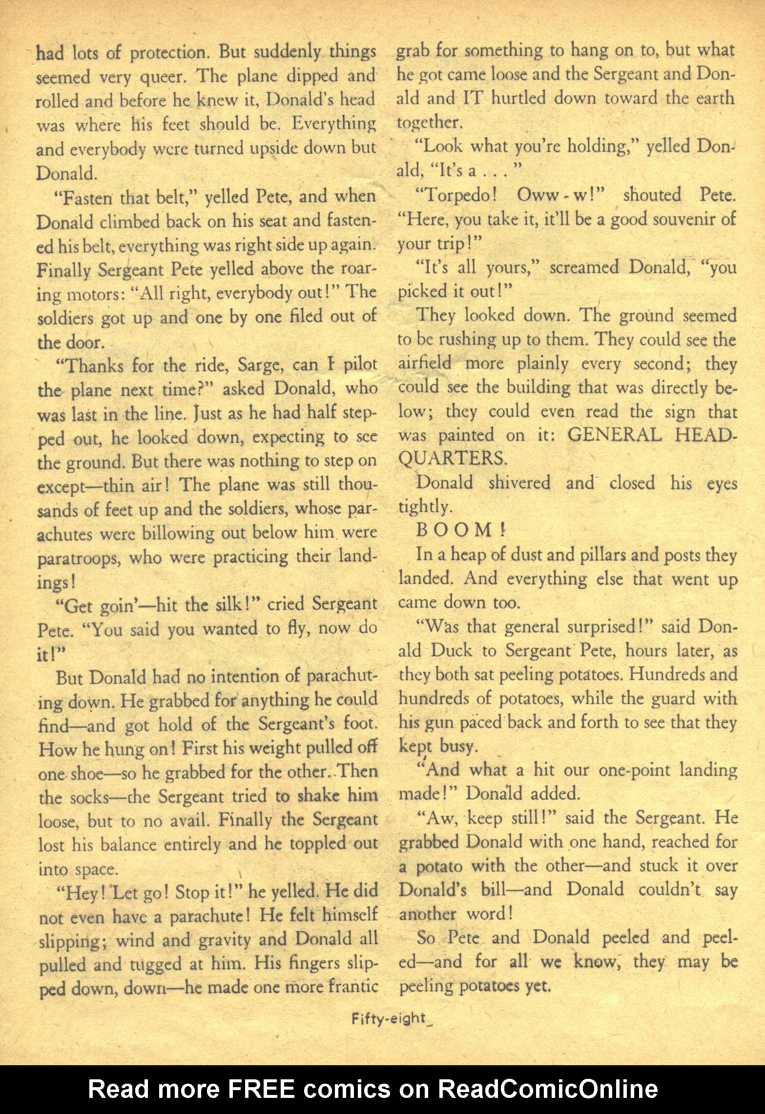 Read online Walt Disney's Comics and Stories comic -  Issue #23 - 60