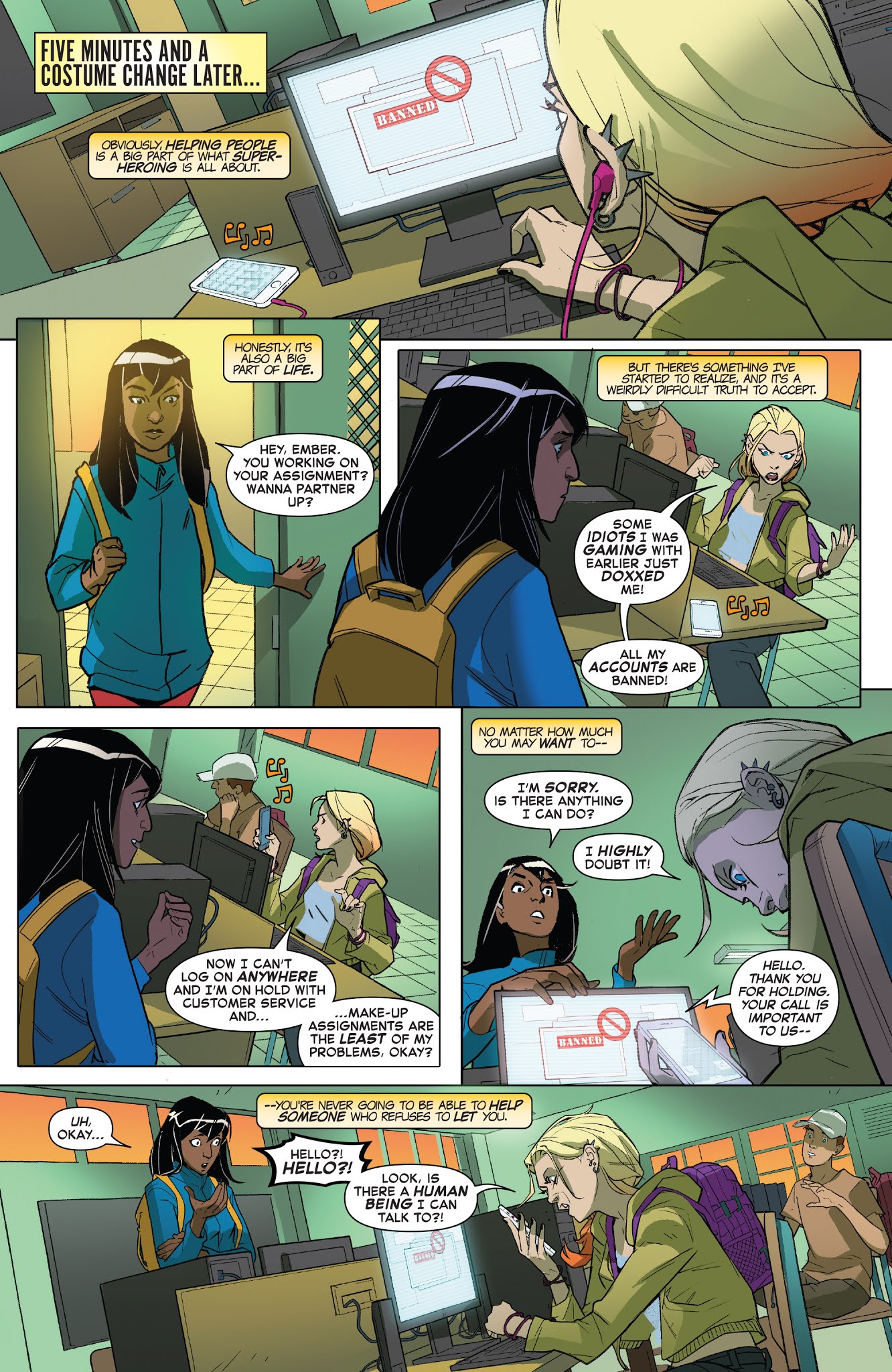 Read online Marvel Rising: Alpha comic -  Issue # Full - 17