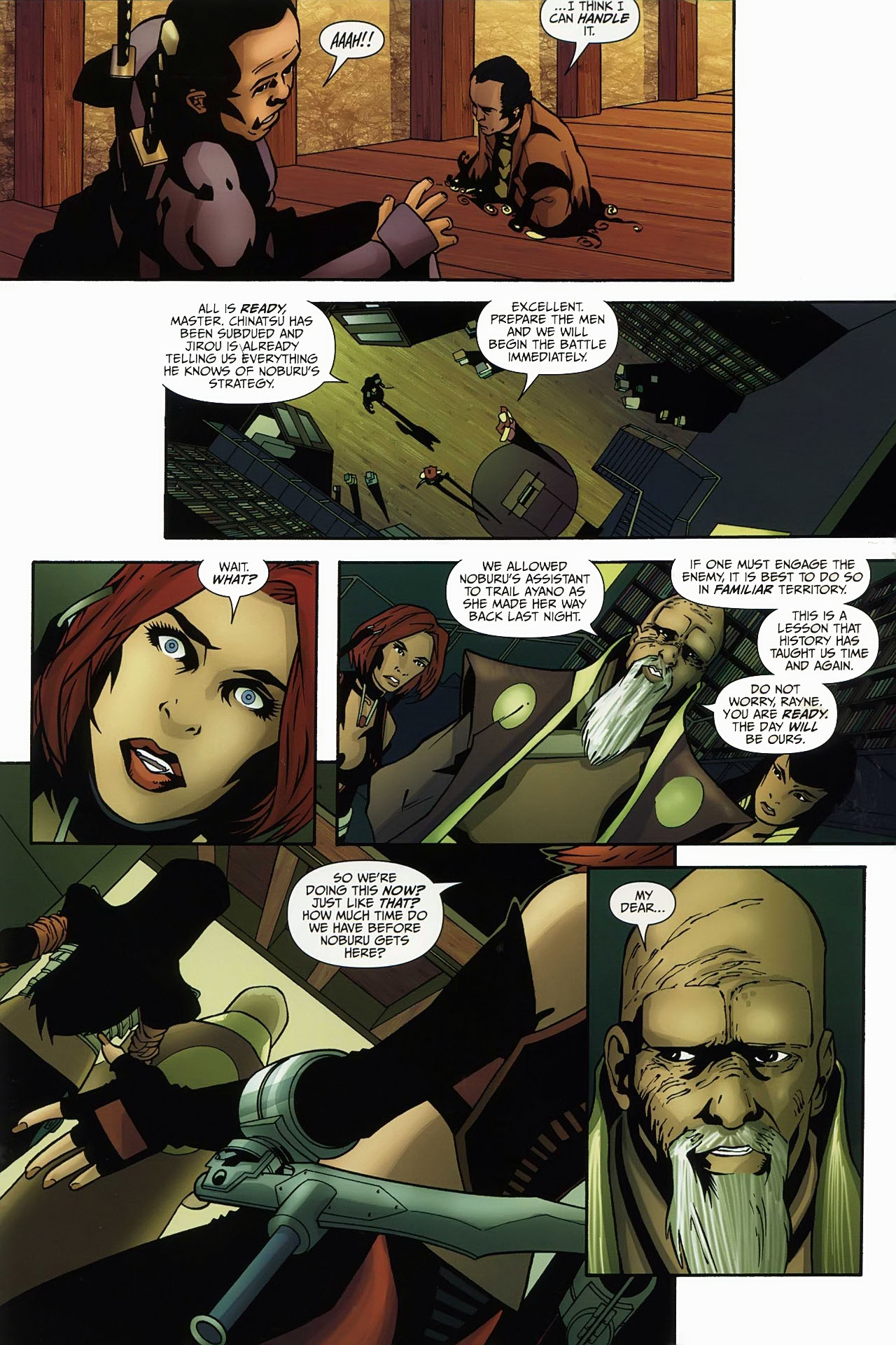 Read online BloodRayne: Tokyo Rogue comic -  Issue #2 - 23