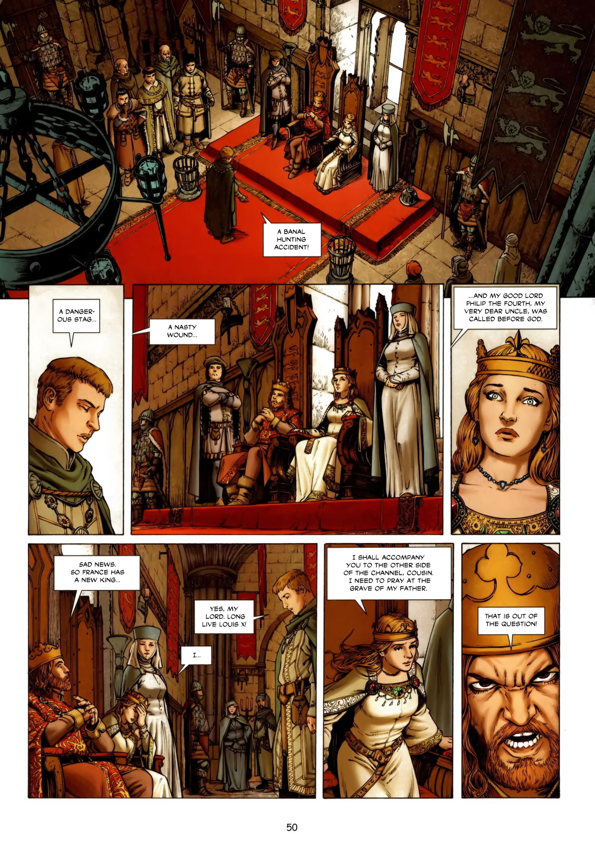 Read online Isabella: She-Wolf of France comic -  Issue #1 - 51