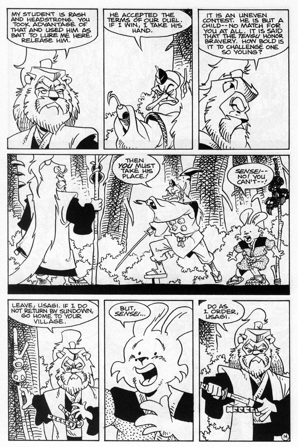 Read online Usagi Yojimbo (1996) comic -  Issue #65 - 16