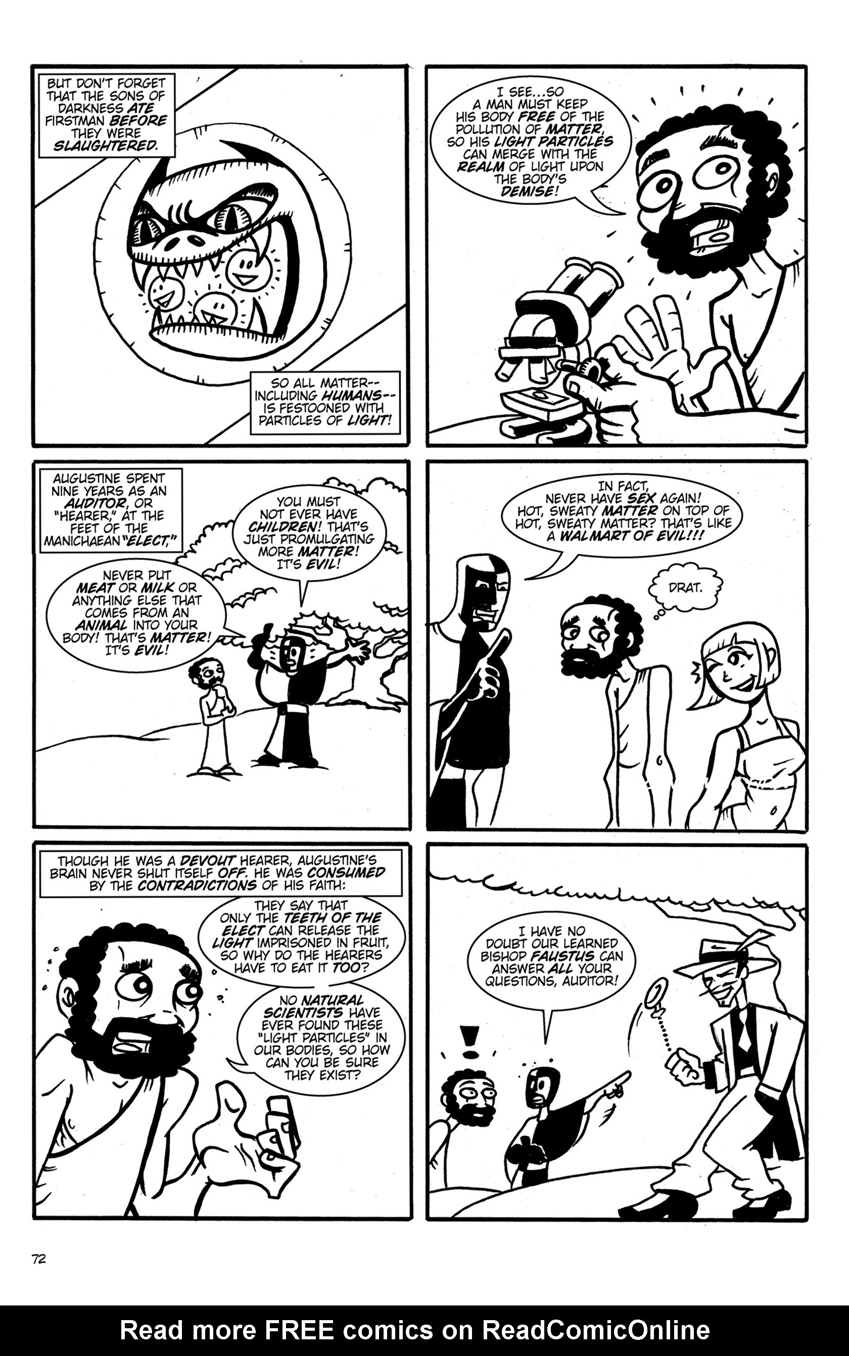 Read online Action Philosophers! comic -  Issue #Action Philosophers! TPB (Part 1) - 72