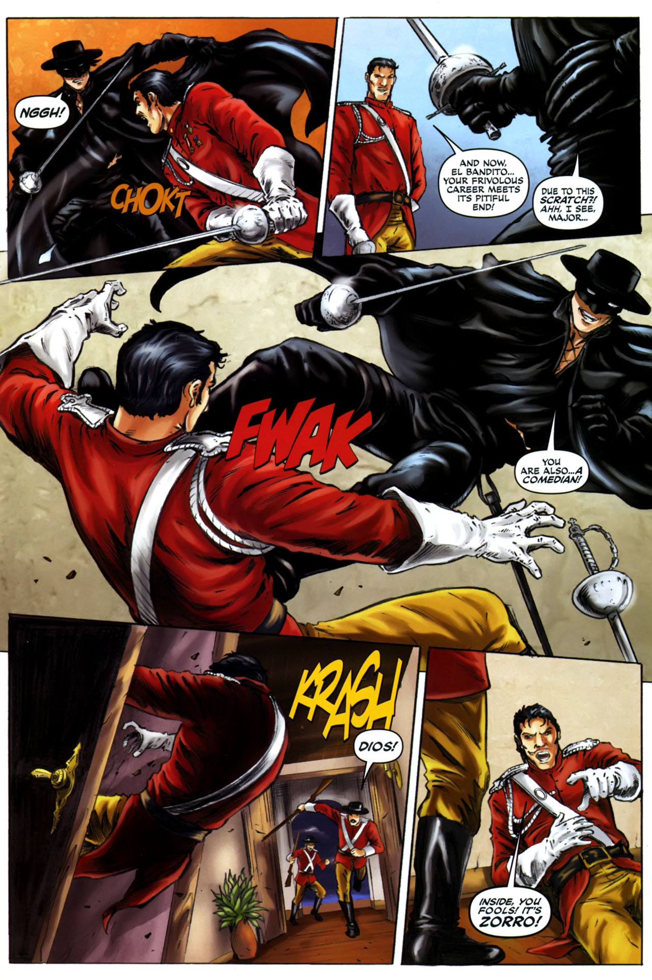Read online Zorro (2008) comic -  Issue #13 - 26