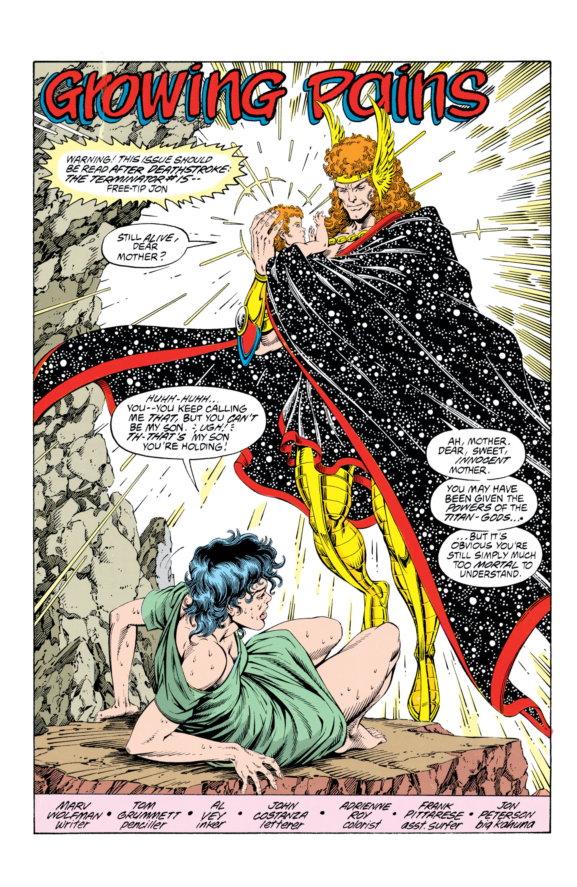 Read online The New Titans (1988) comic -  Issue #91 - 2