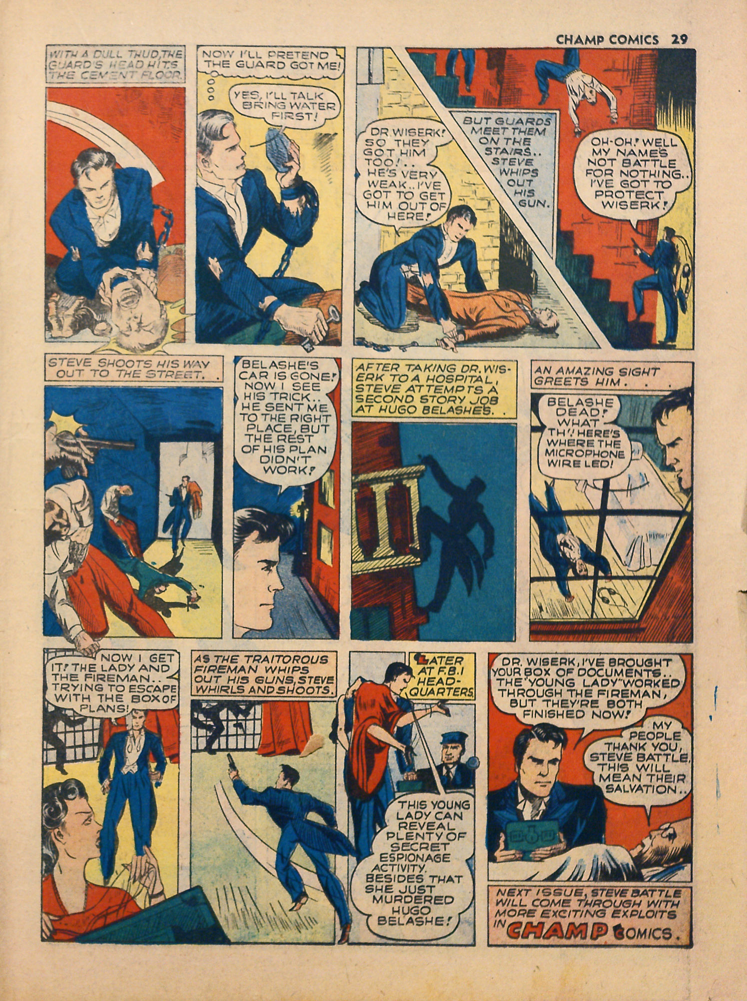 Read online Champ Comics comic -  Issue #14 - 31