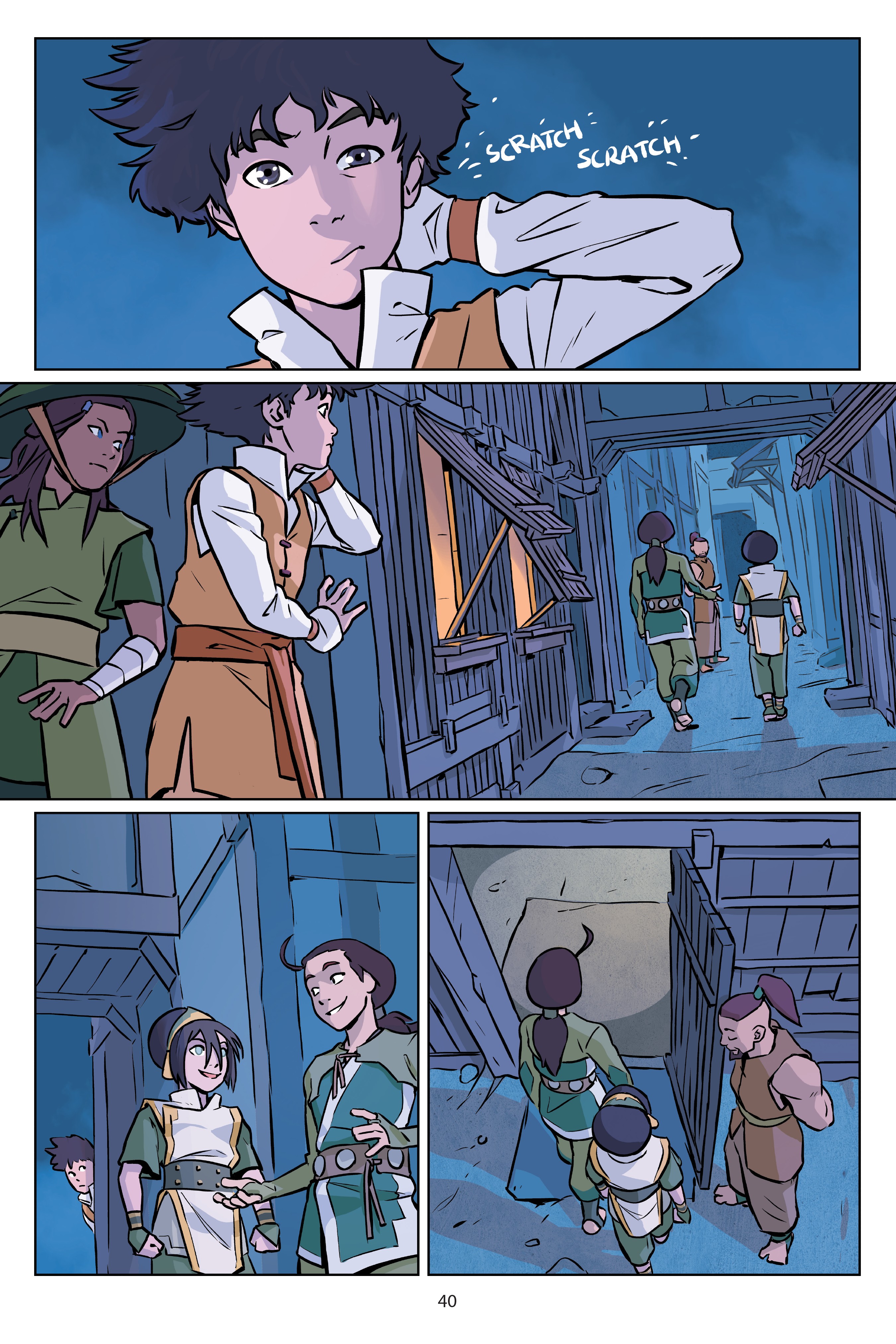 Read online Nickelodeon Avatar: The Last Airbender - Imbalance comic -  Issue # TPB 2 - 41