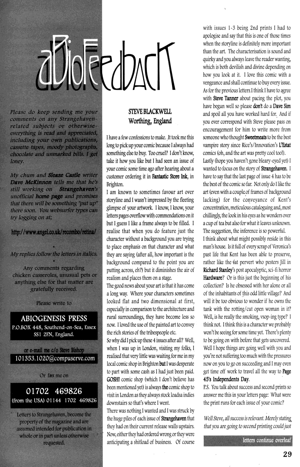 Read online Strangehaven comic -  Issue #5 - 29