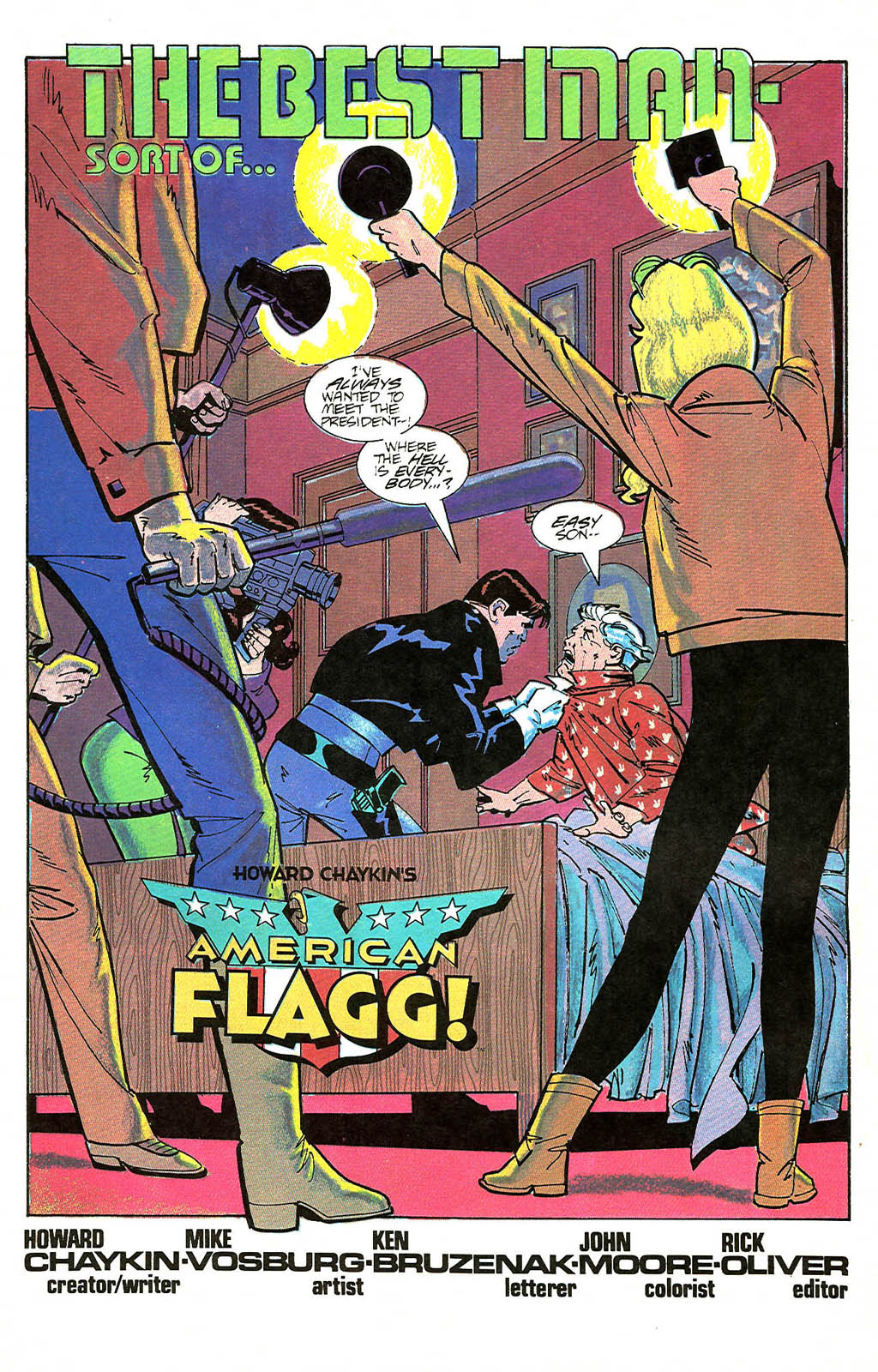 Read online American Flagg! comic -  Issue #50 - 5