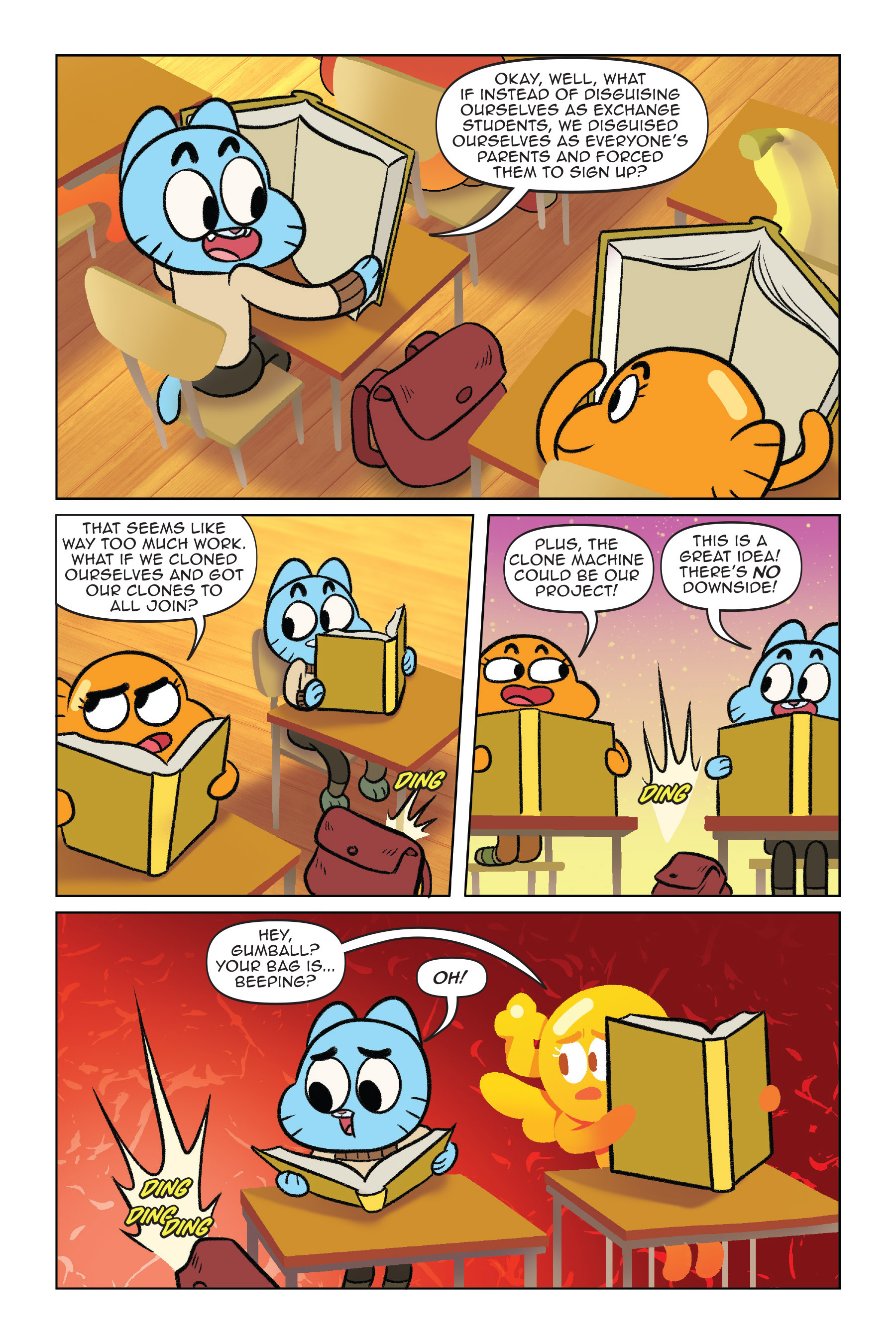 Read online The Amazing World of Gumball: Cheat Code comic -  Issue # Full - 62