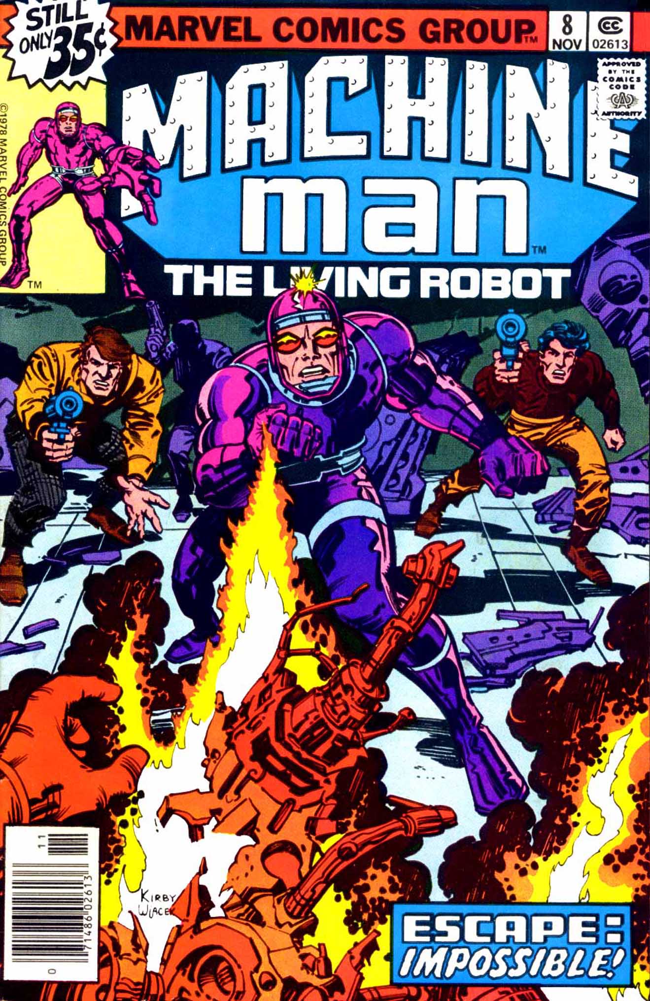 Read online Machine Man (1978) comic -  Issue #8 - 1