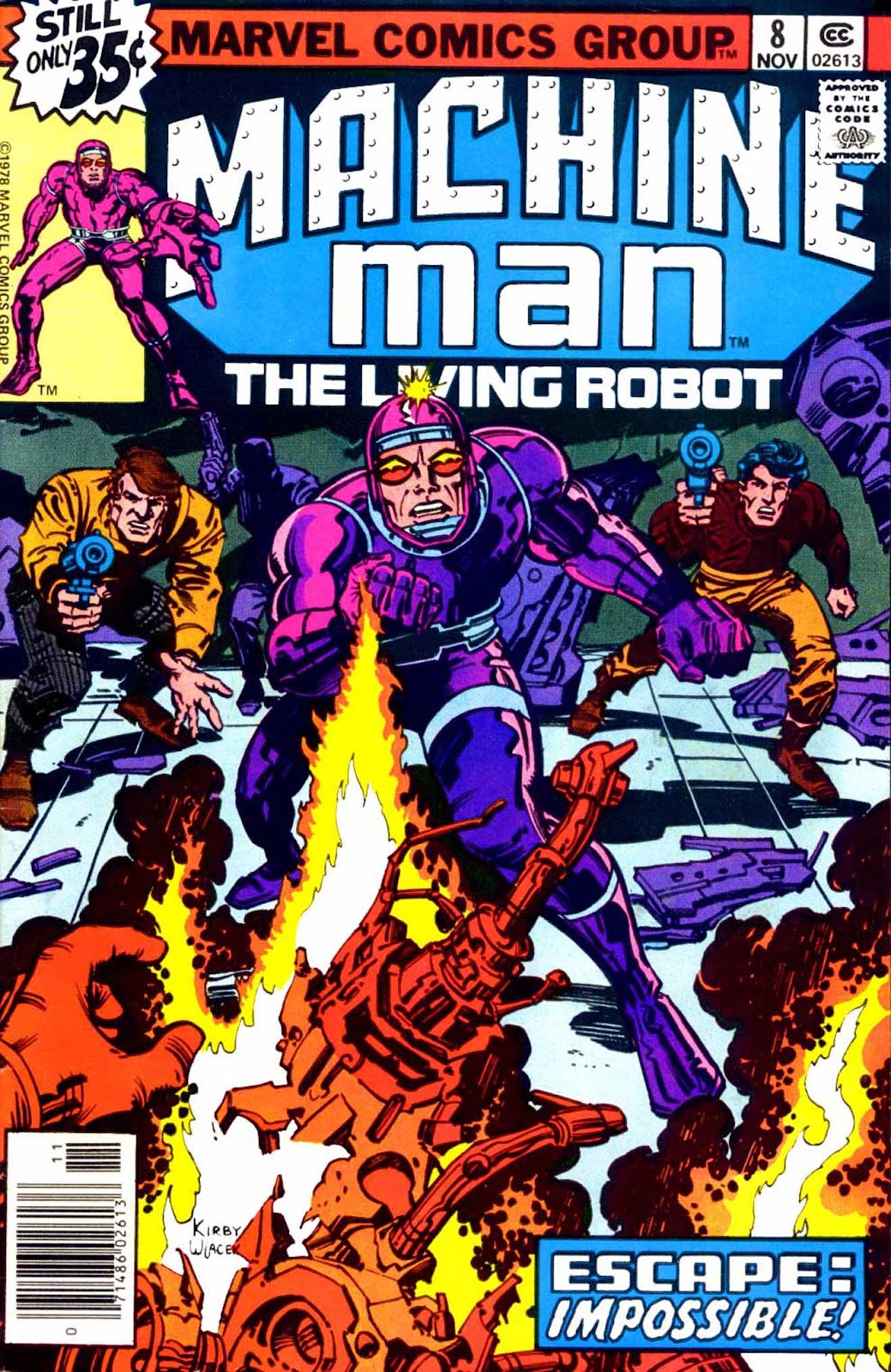 Machine Man (1978) issue 8 - Page 1