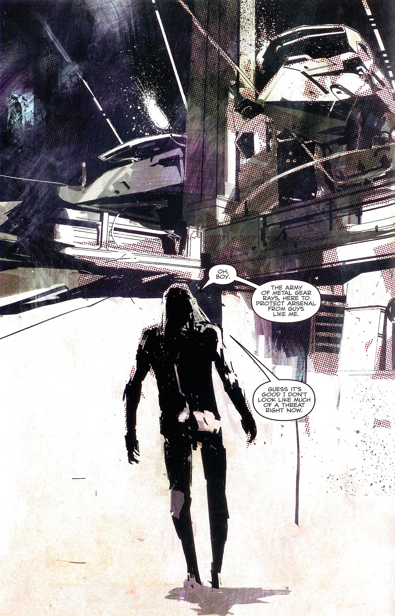 Read online Metal Gear Solid: Sons of Liberty comic -  Issue #9 - 18