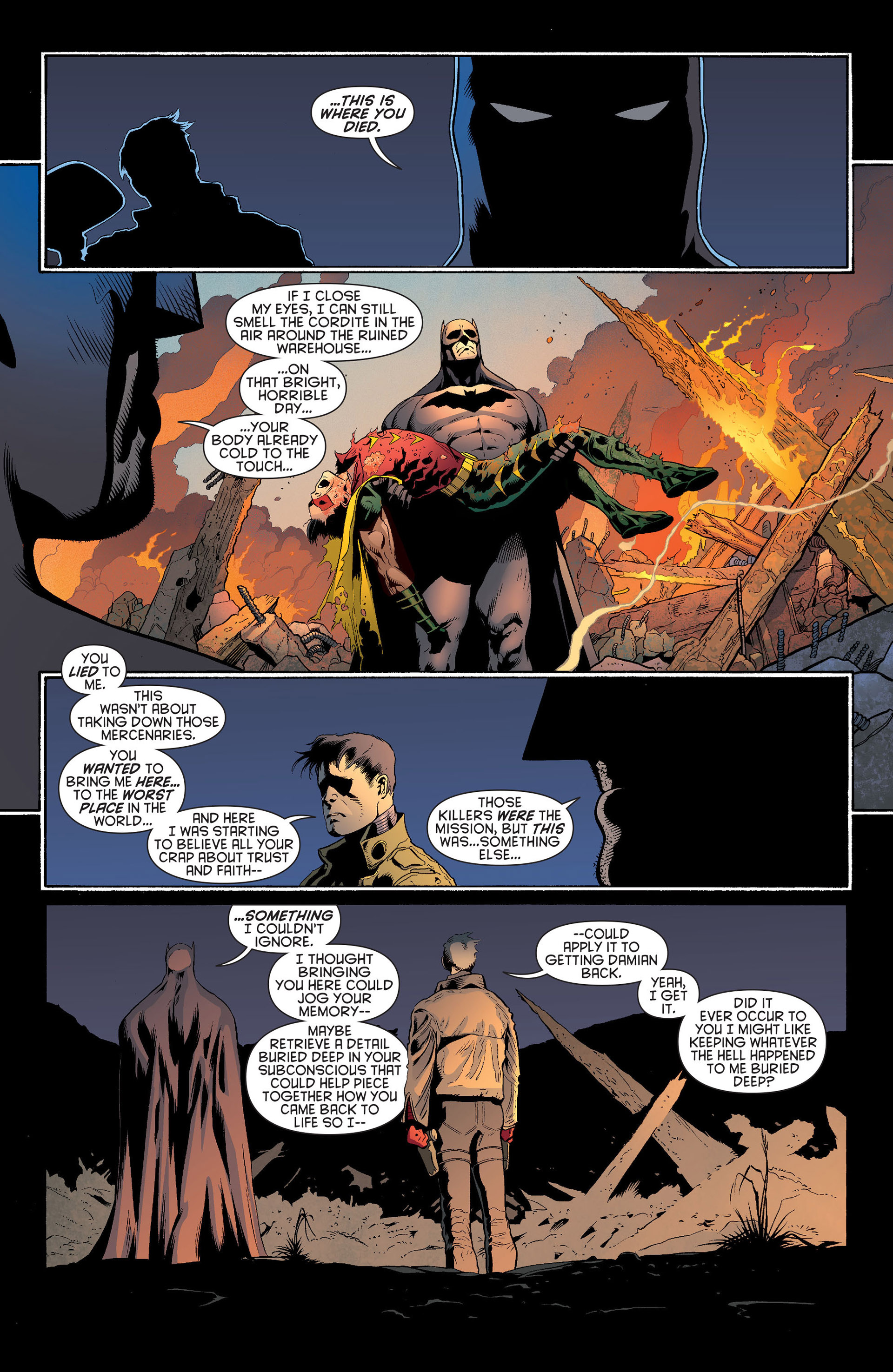 Read online Batman and Robin (2011) comic -  Issue #20 - 17