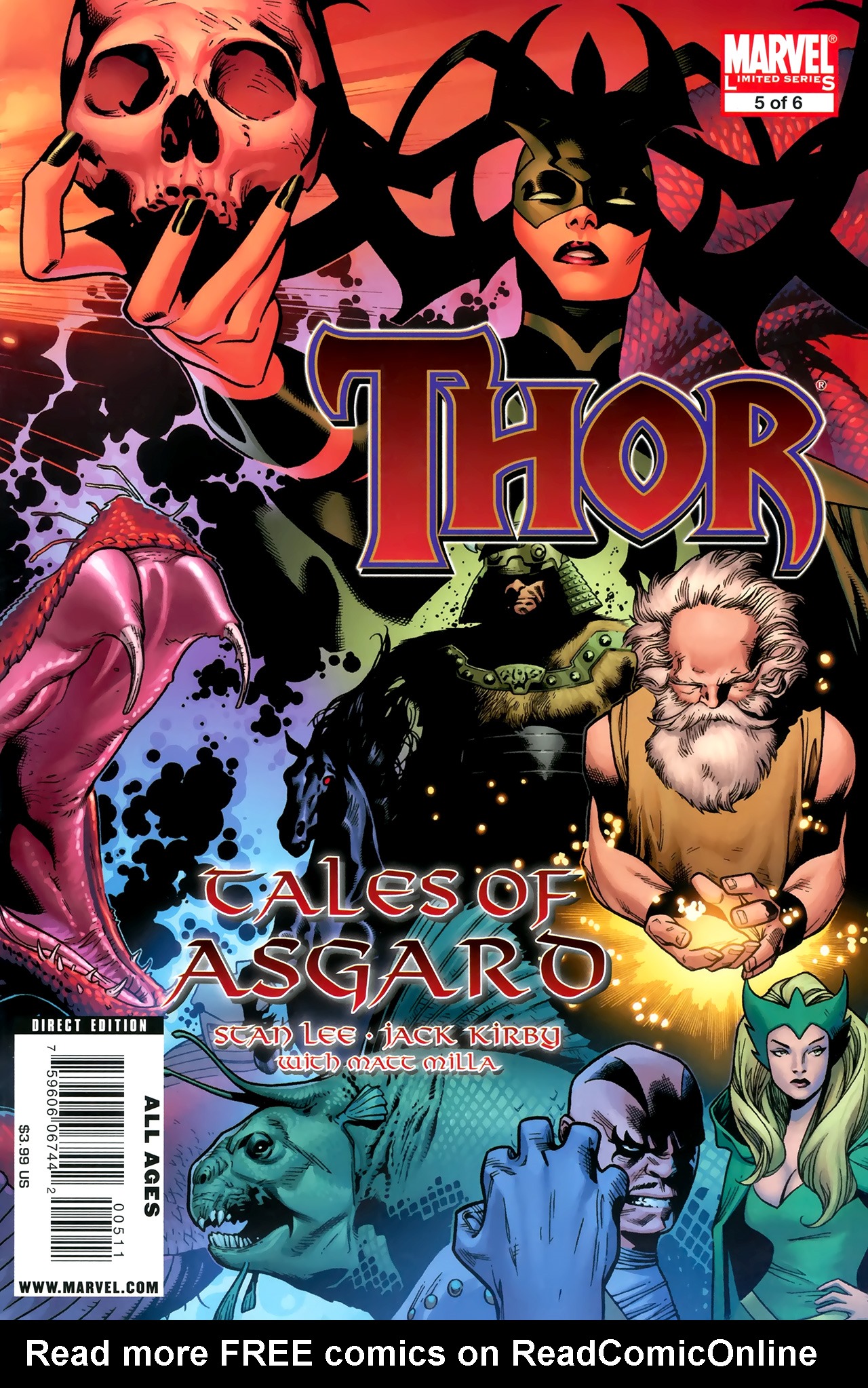 Read online Thor: Tales of Asgard by Stan Lee & Jack Kirby comic -  Issue #5 - 1