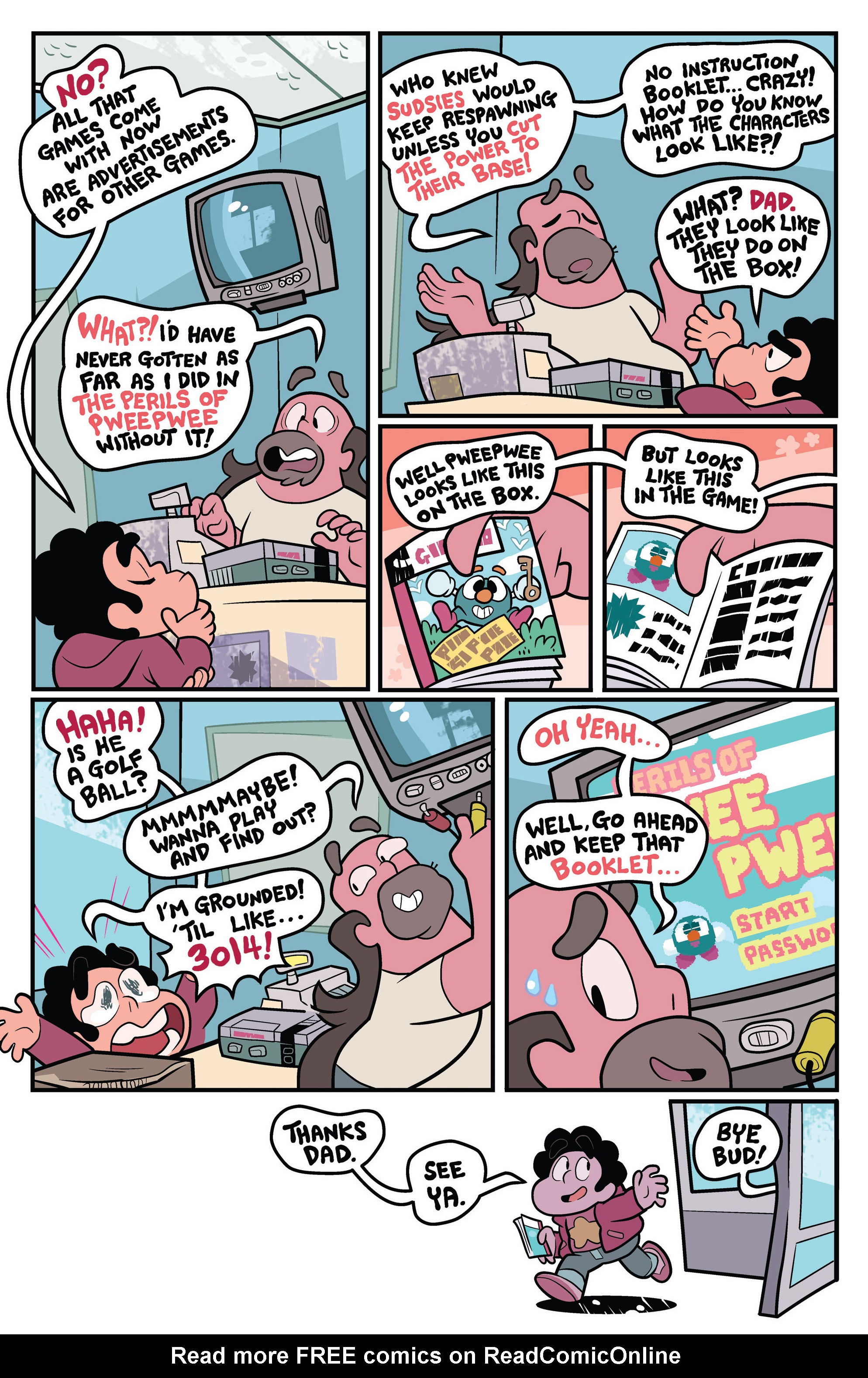 Read online Steven Universe: Greg Universe Special comic -  Issue # Full - 24