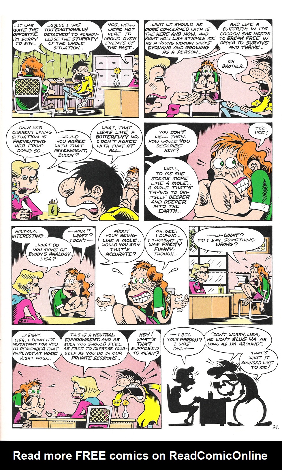 Read online Hate comic -  Issue #24 - 22