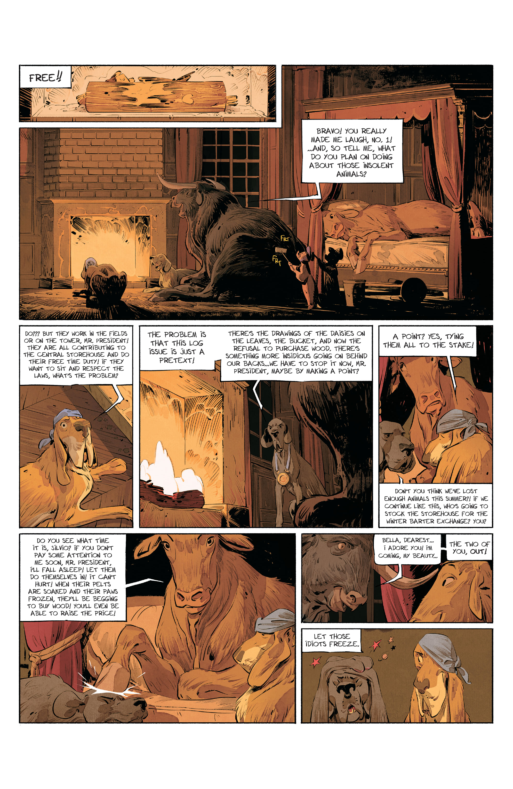 Read online Animal Castle comic -  Issue #4 - 21