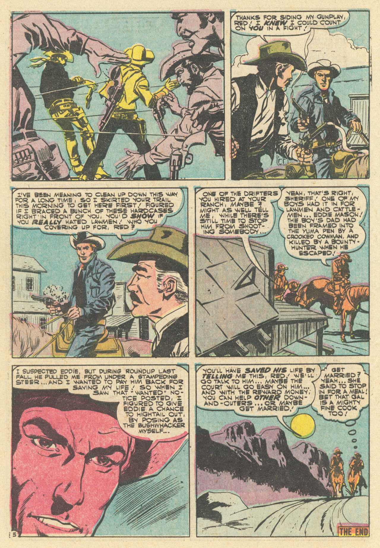 Read online Western Gunfighters (1956) comic -  Issue #27 - 32