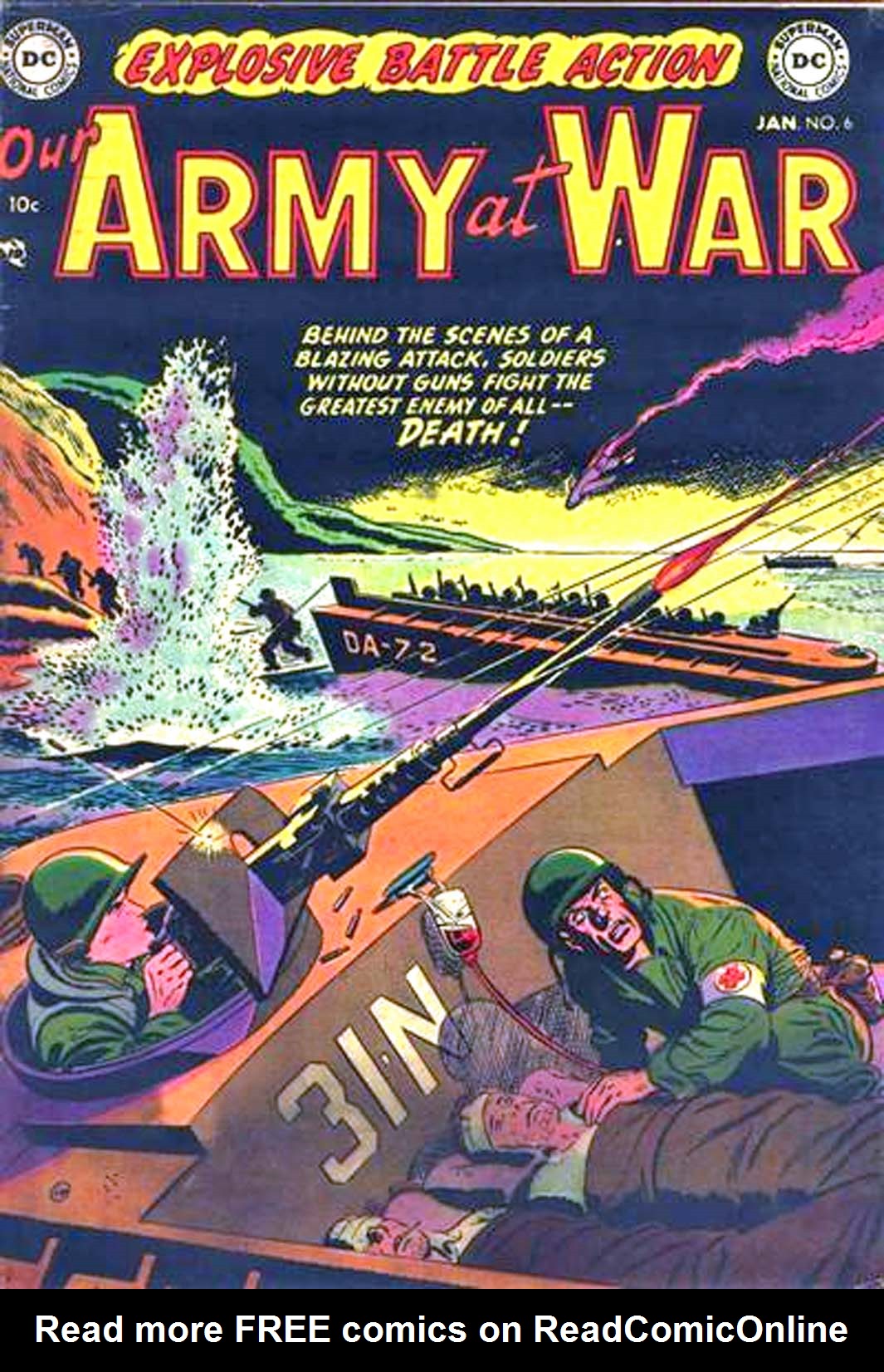 Read online Our Army at War (1952) comic -  Issue #6 - 1