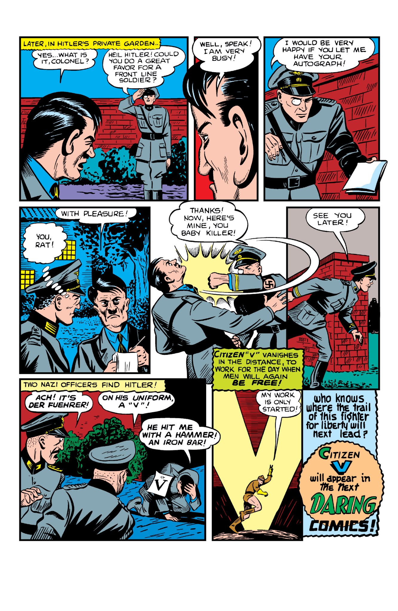 Read online Daring Mystery Comics comic -  Issue #8 - 12