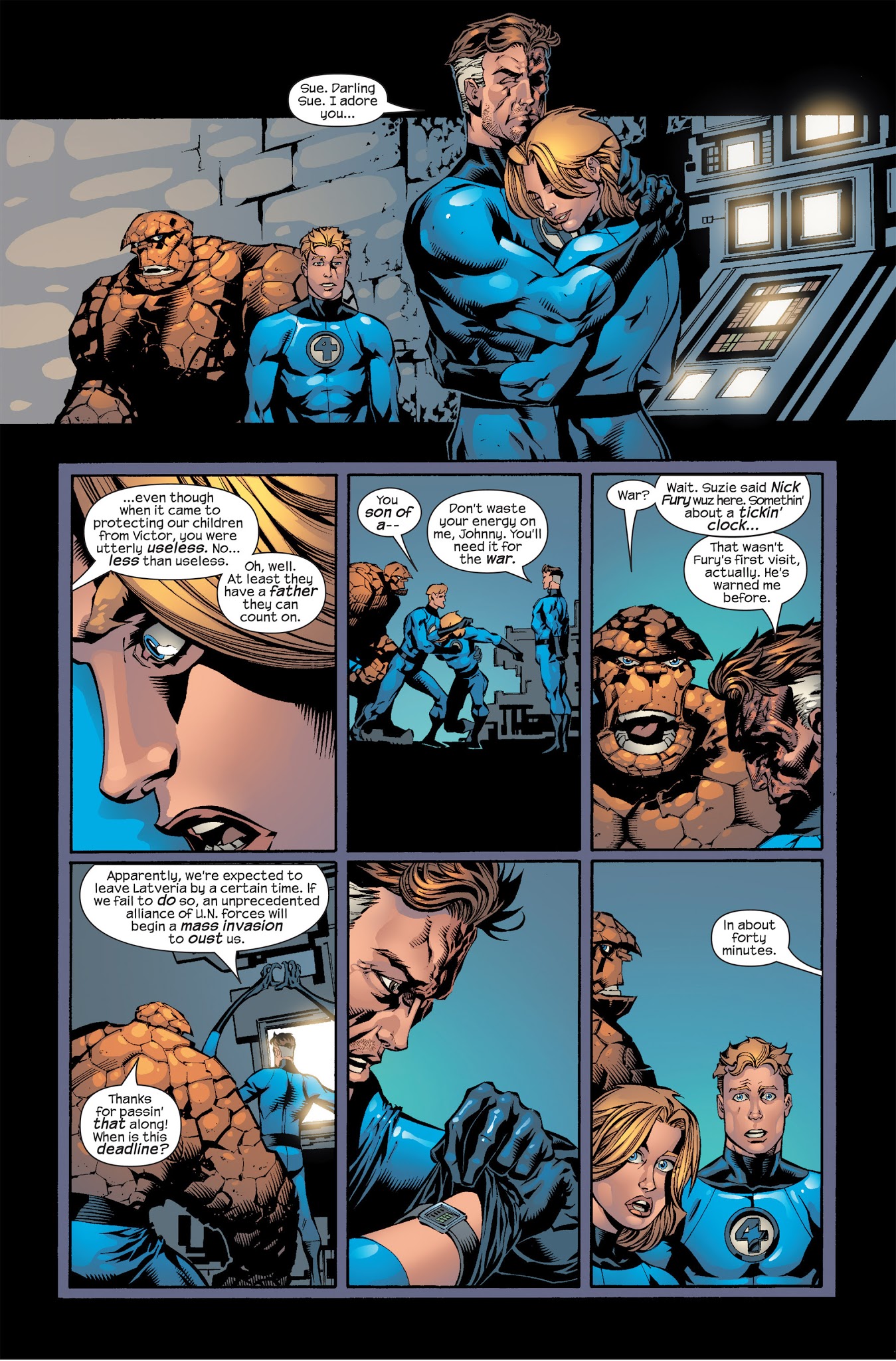 Read online Fantastic Four by Waid & Wieringo Ultimate Collection comic -  Issue # TPB 3 - 86