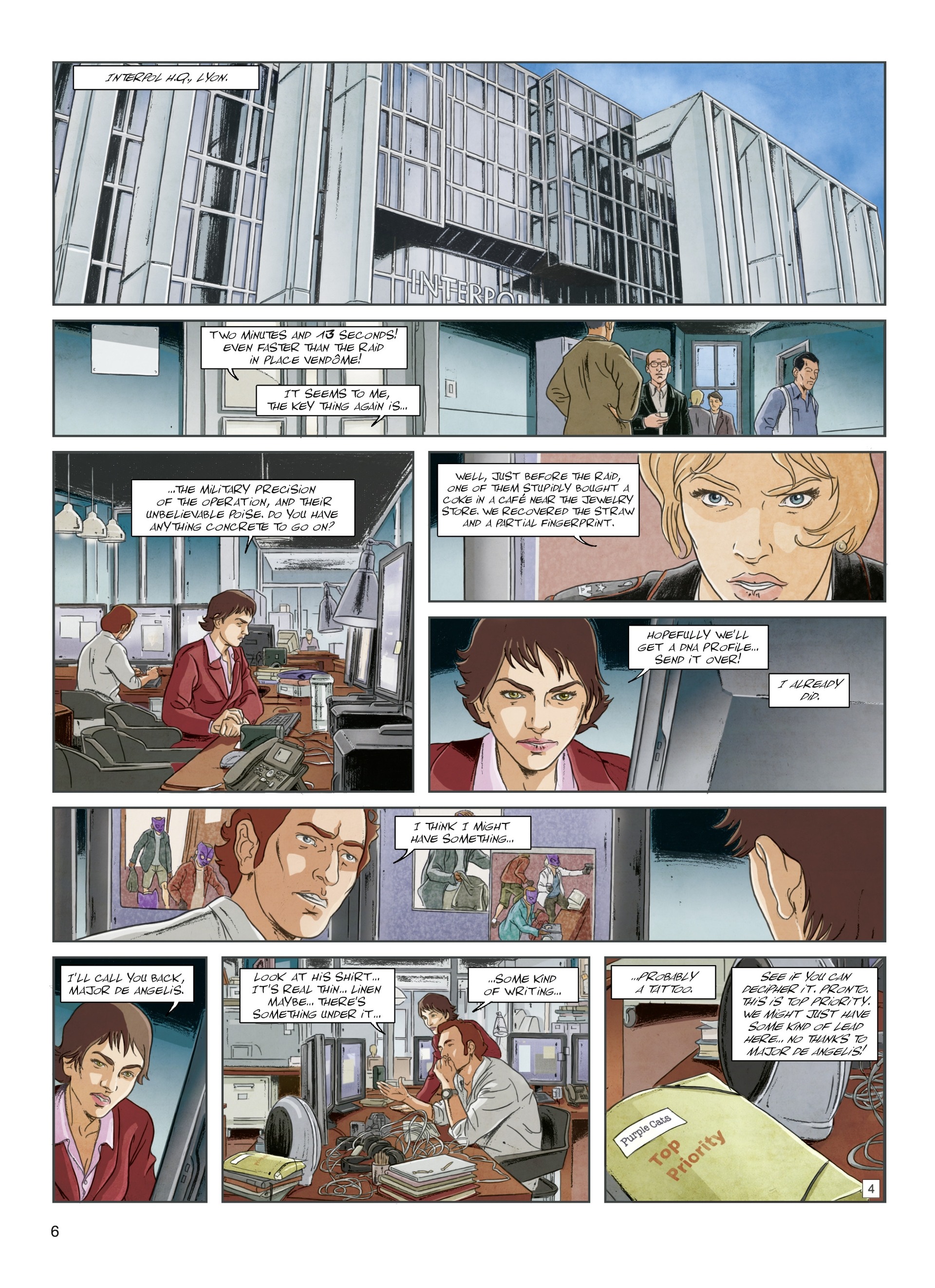 Read online Interpol comic -  Issue #3 - 6