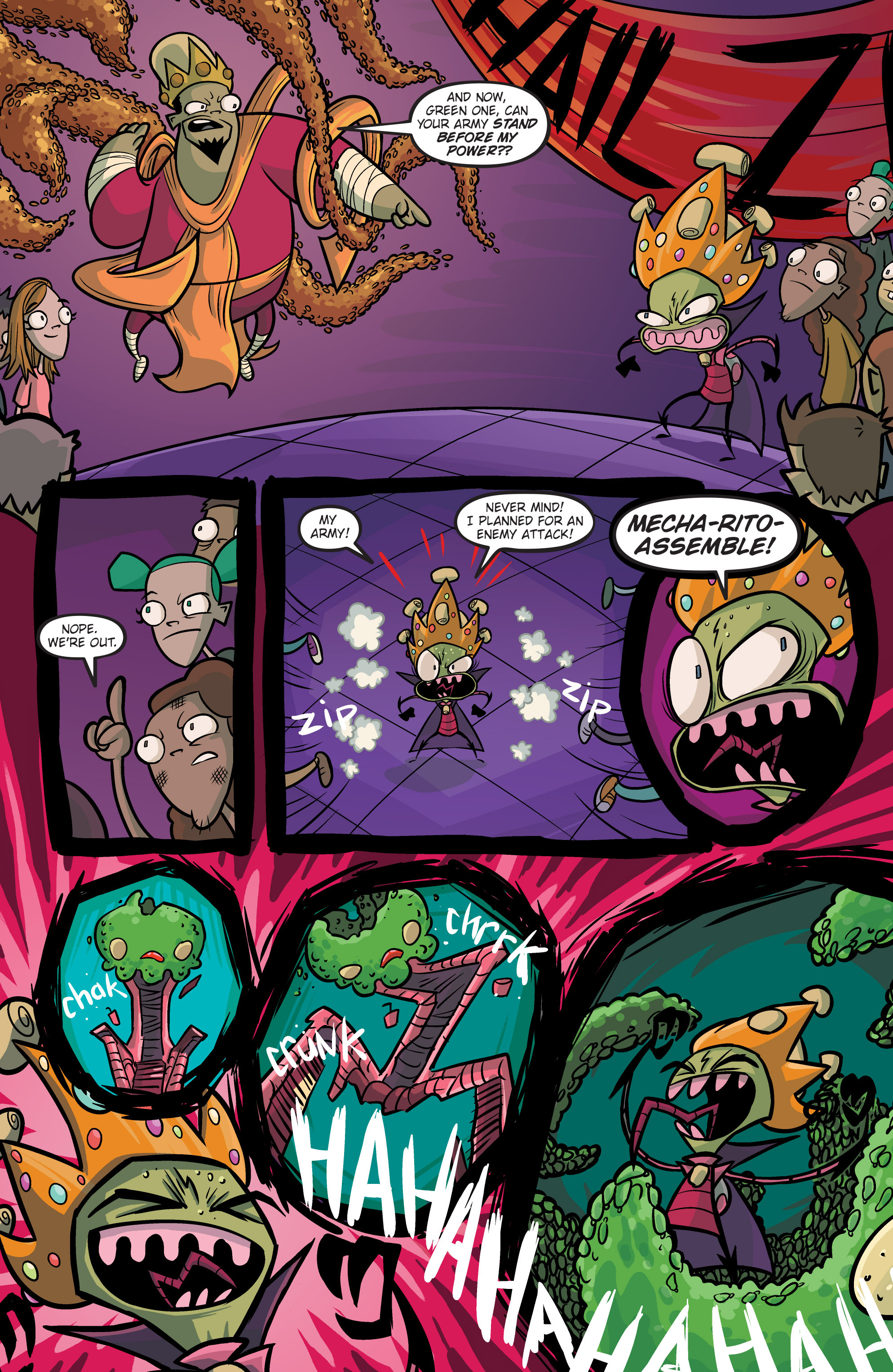 Read online Invader Zim comic -  Issue #18 - 21