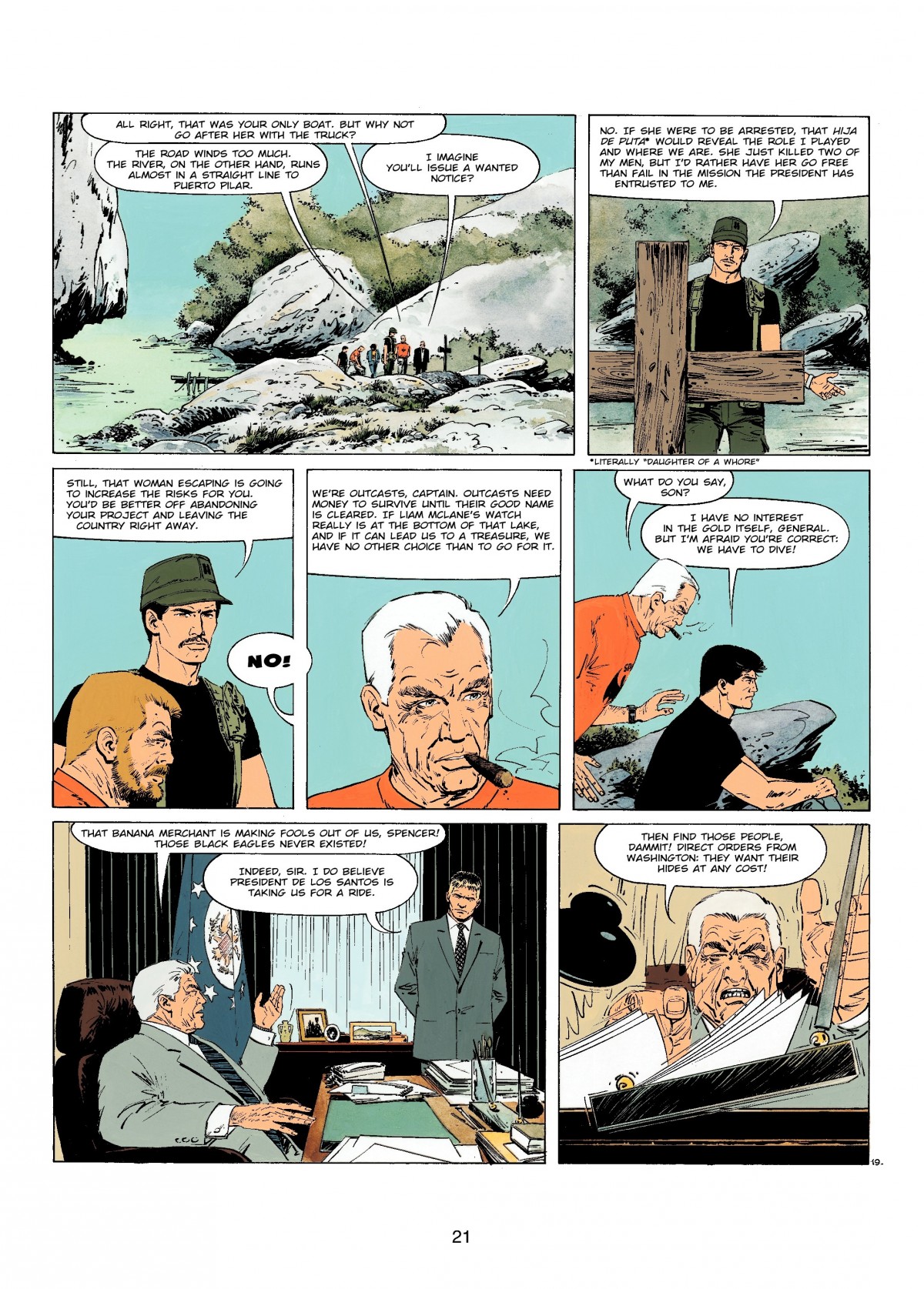 Read online XIII comic -  Issue #15 - 21