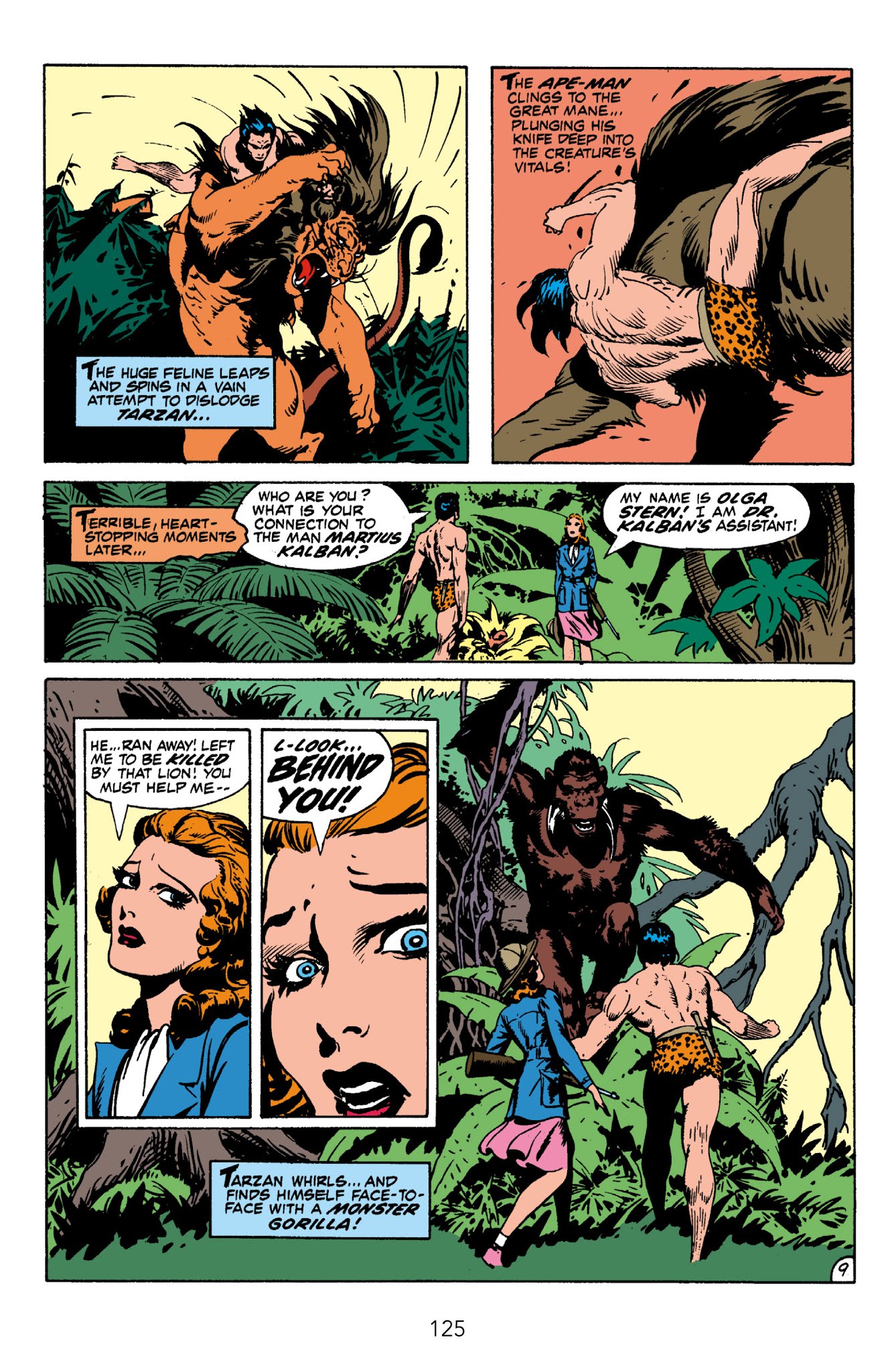 Read online Edgar Rice Burroughs' Tarzan The Joe Kubert Years comic -  Issue # TPB 1 (Part 2) - 27