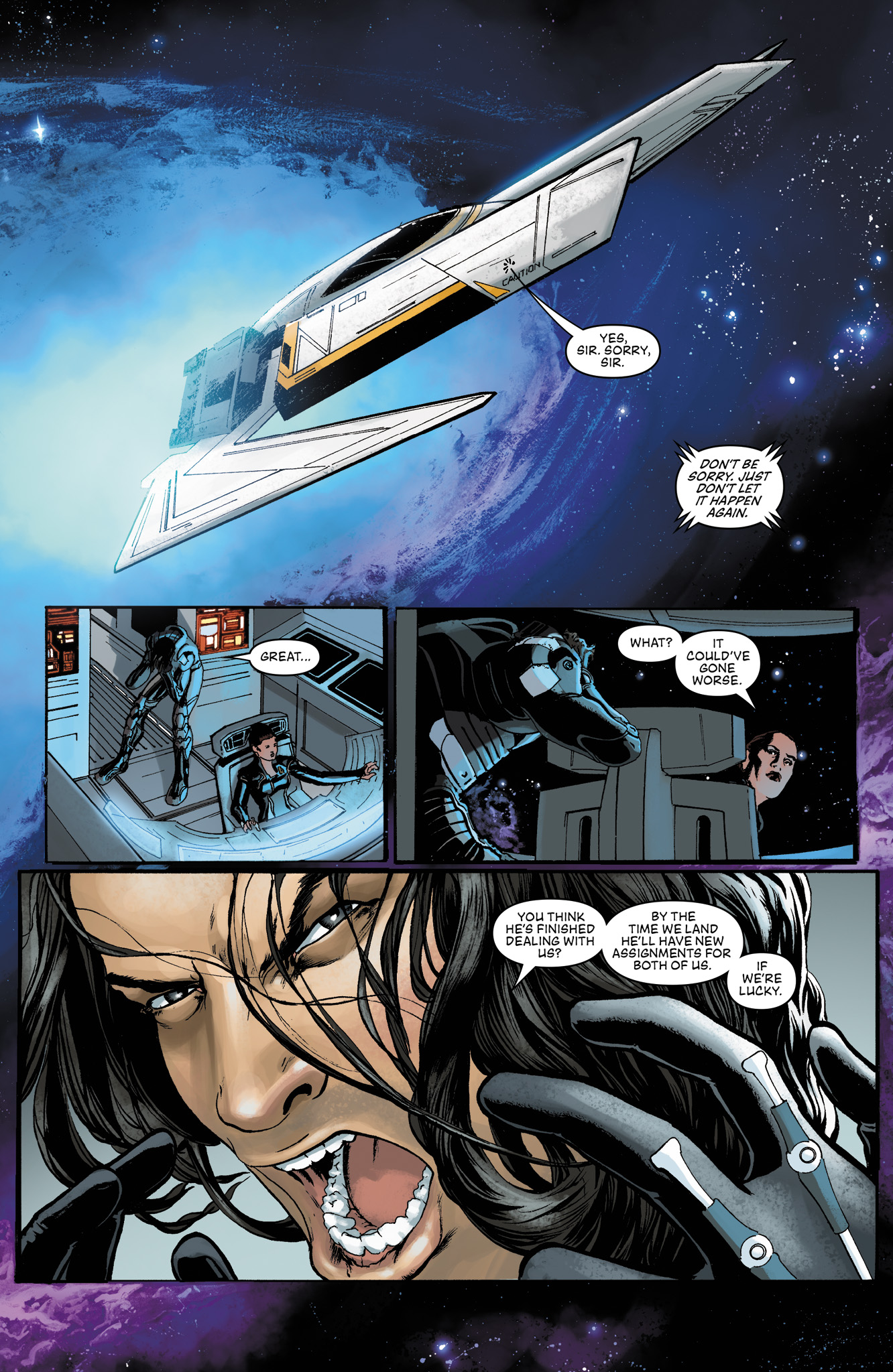 Read online Mass Effect: Foundation comic -  Issue #8 - 3