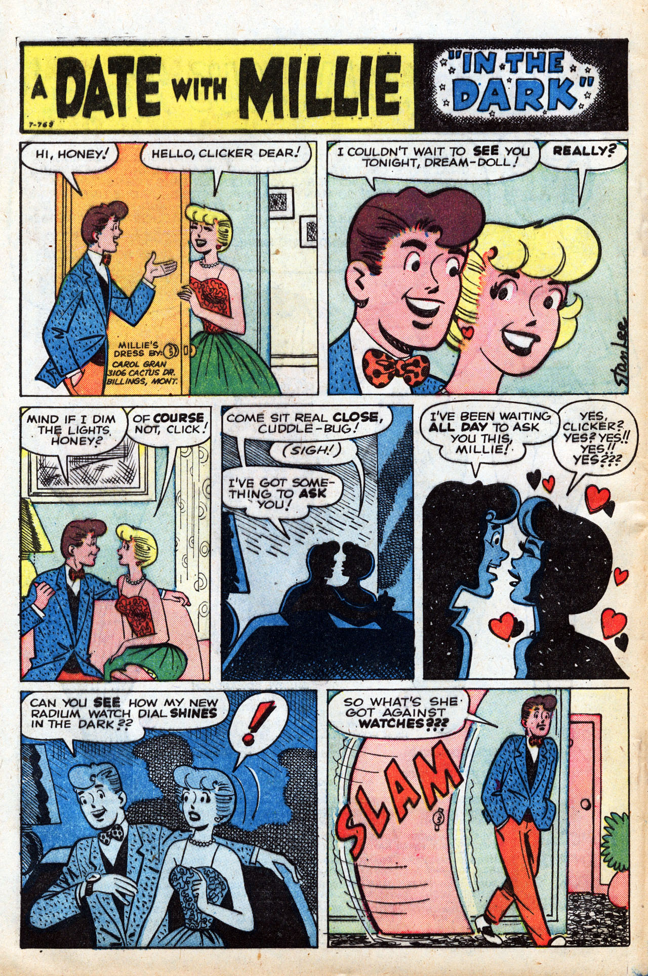 Read online A Date with Millie (1959) comic -  Issue #5 - 8