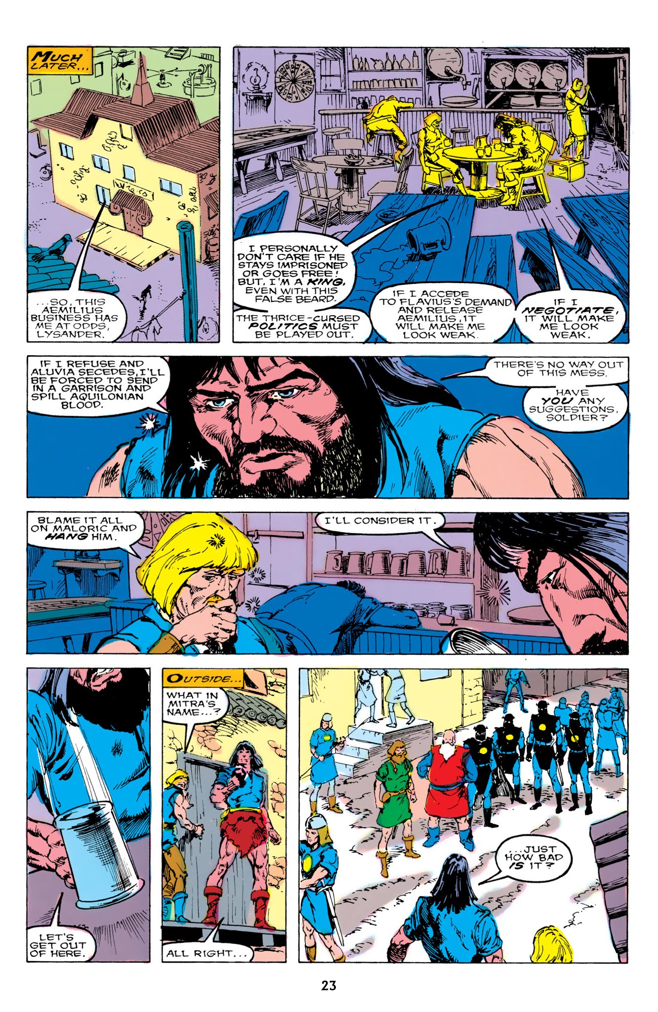 Read online The Chronicles of King Conan comic -  Issue # TPB 11 (Part 1) - 24