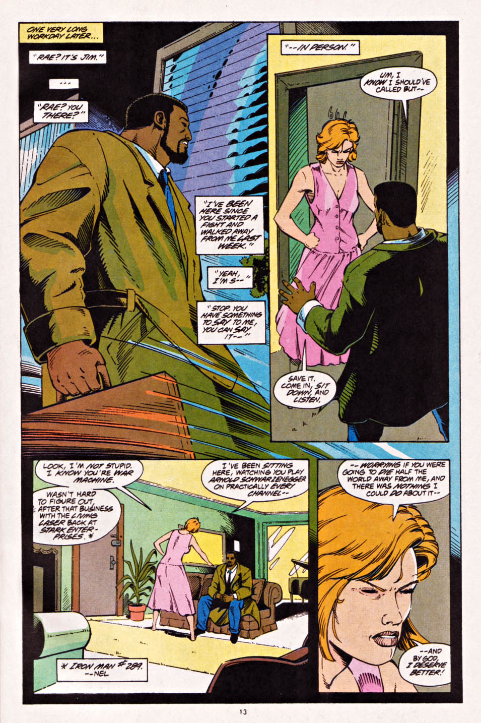 Read online War Machine (1994) comic -  Issue #5 - 10