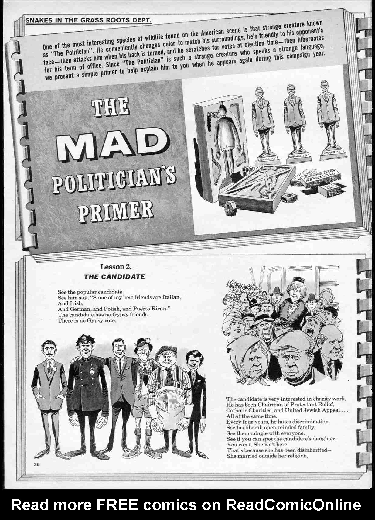 Read online MAD comic -  Issue #88 - 38