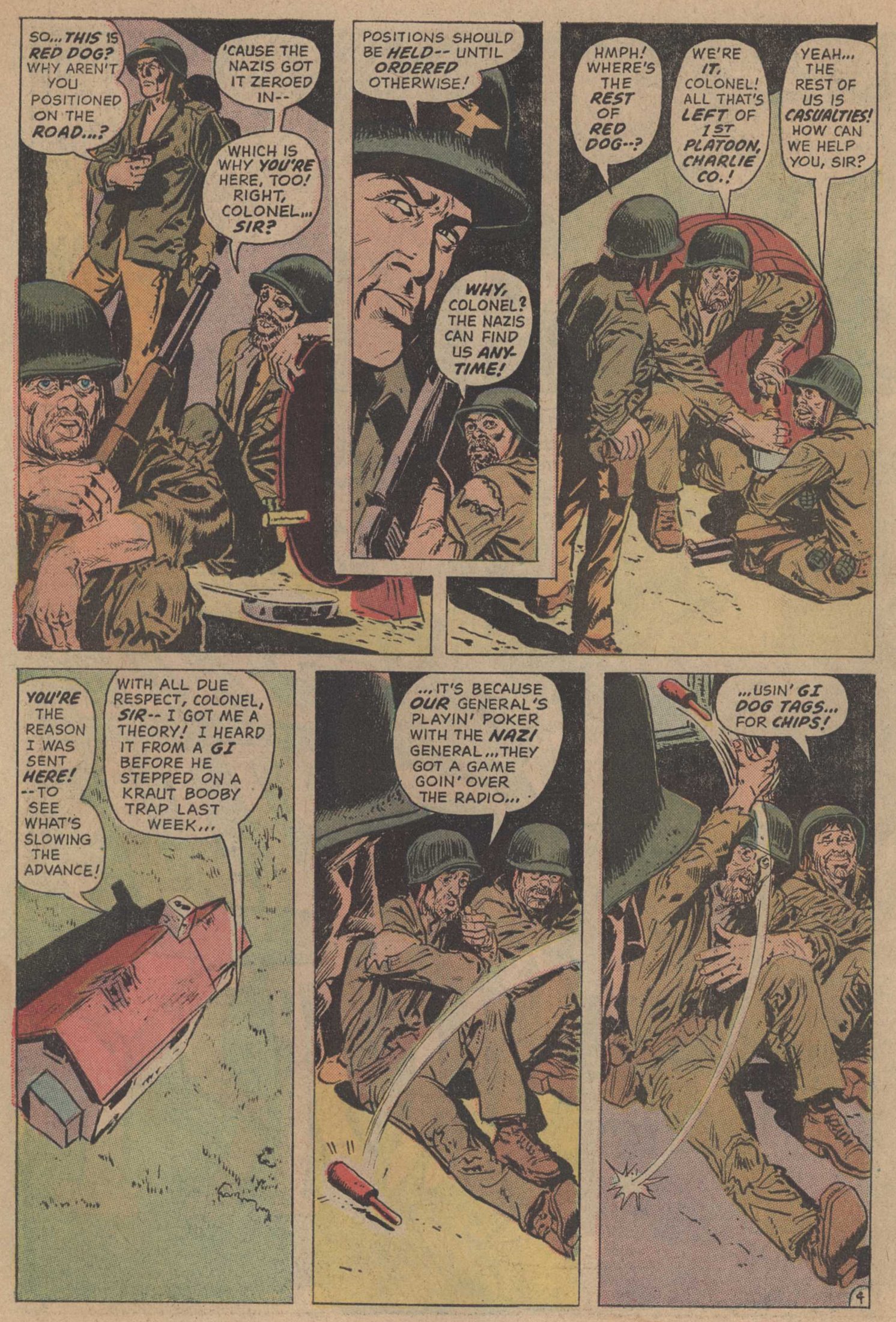Read online Star Spangled War Stories (1952) comic -  Issue #166 - 5