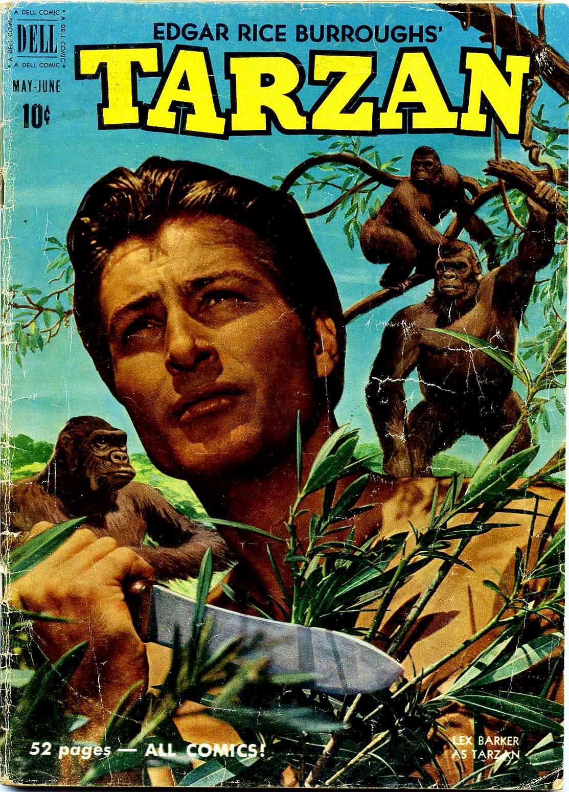 Read online Tarzan (1948) comic -  Issue #21 - 1