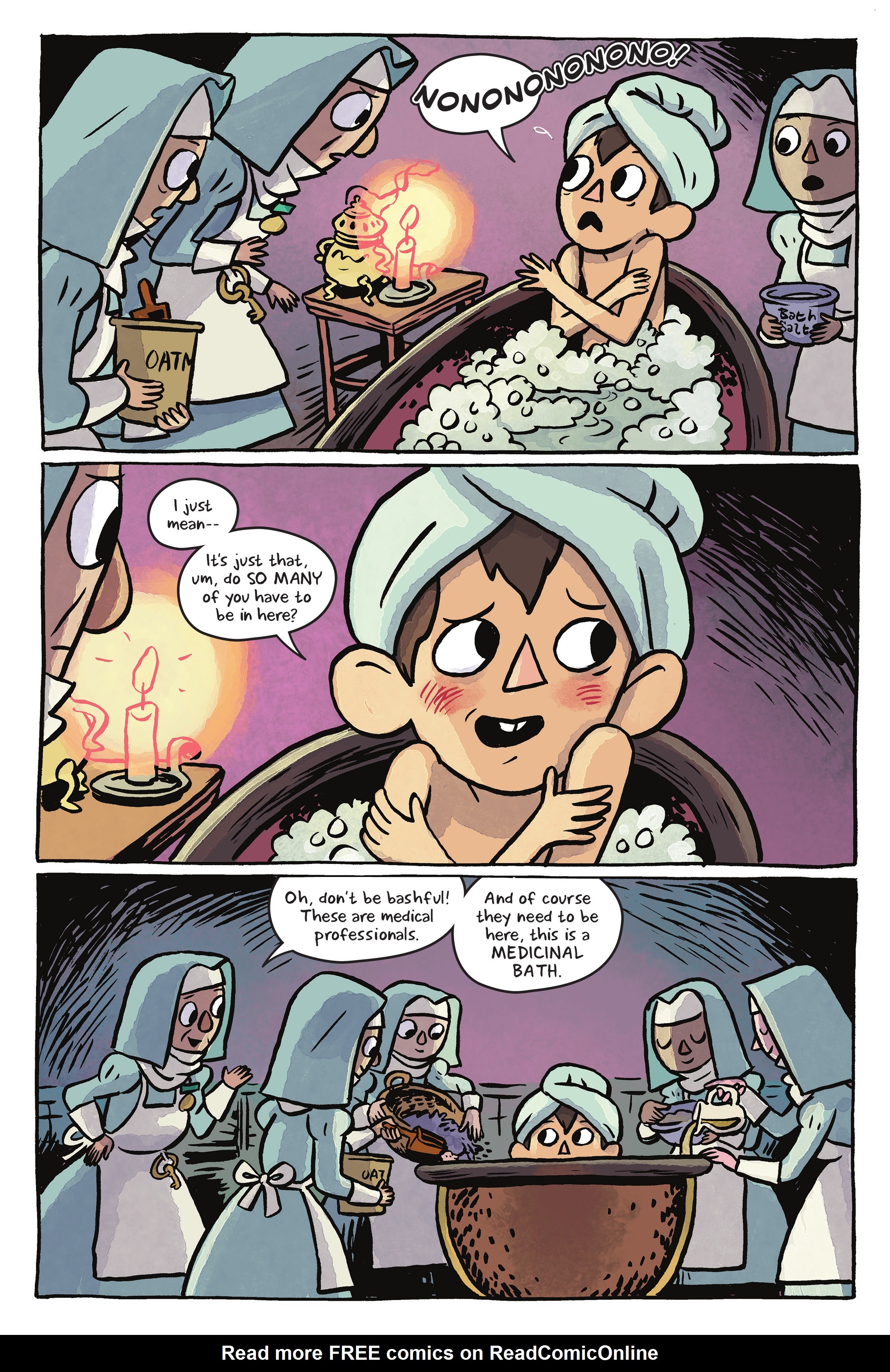 Read online Over the Garden Wall: Benevolent Sisters of Charity comic -  Issue # TPB - 91