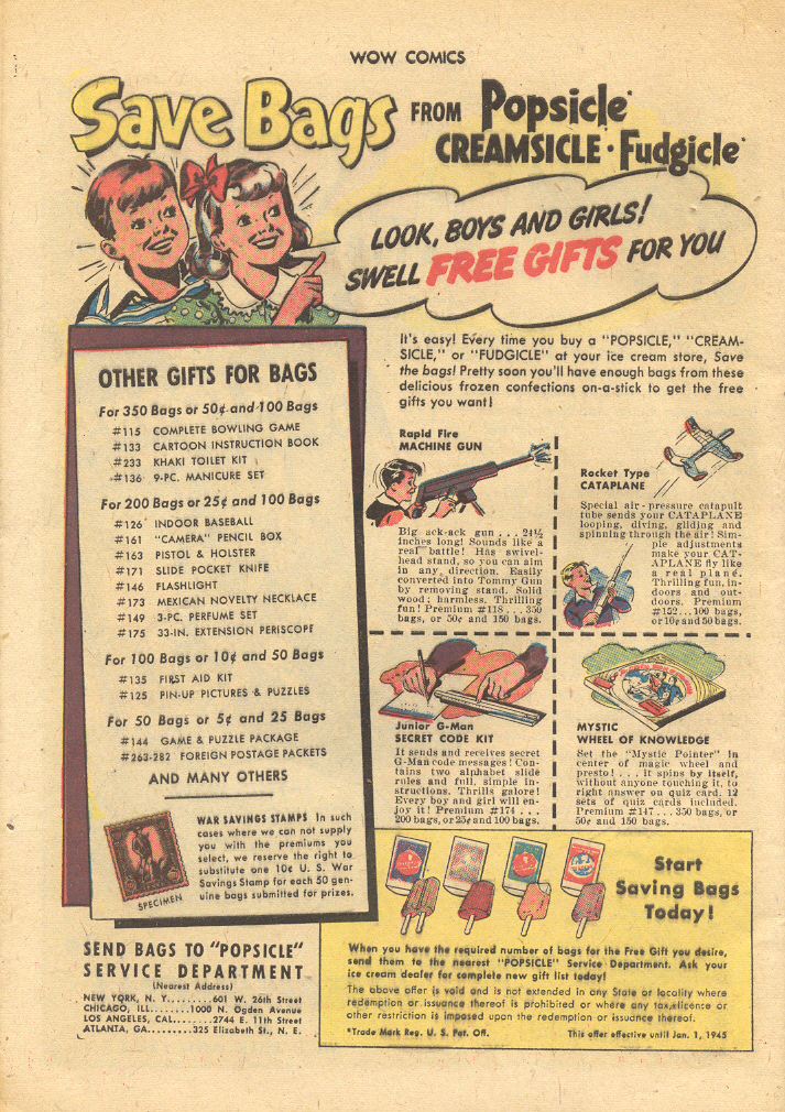 Read online Wow Comics comic -  Issue #27 - 42