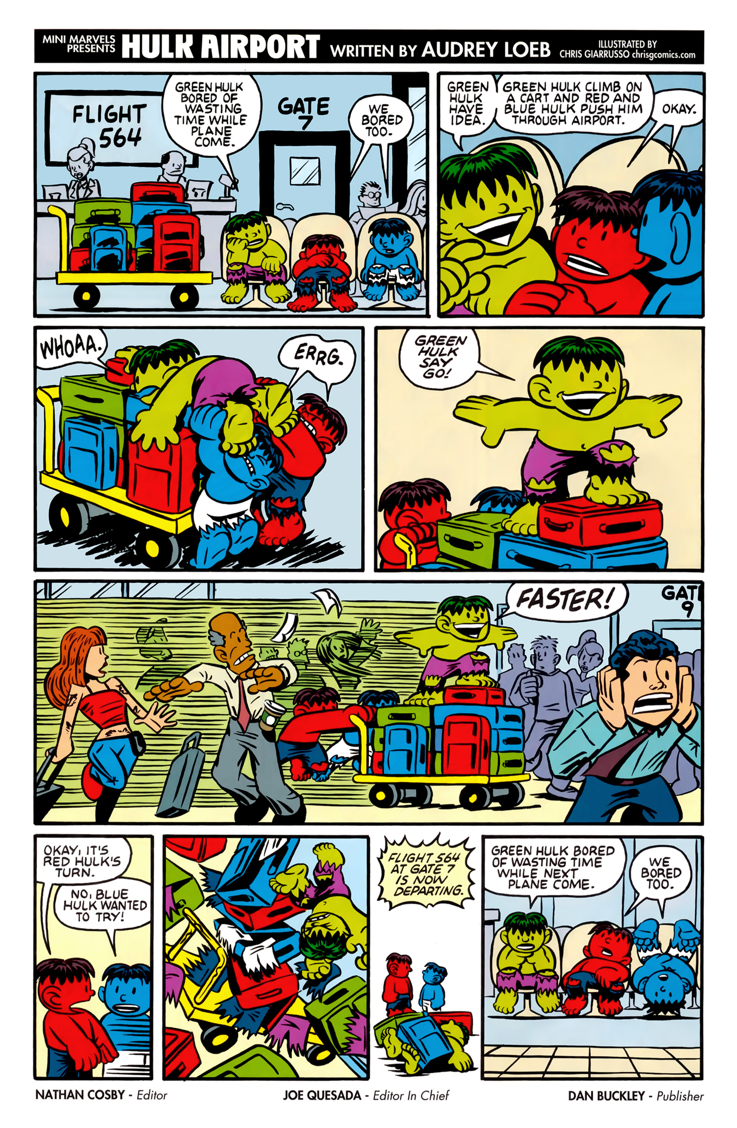 Read online Hulk-Sized Mini-Hulks comic -  Issue # Full - 7