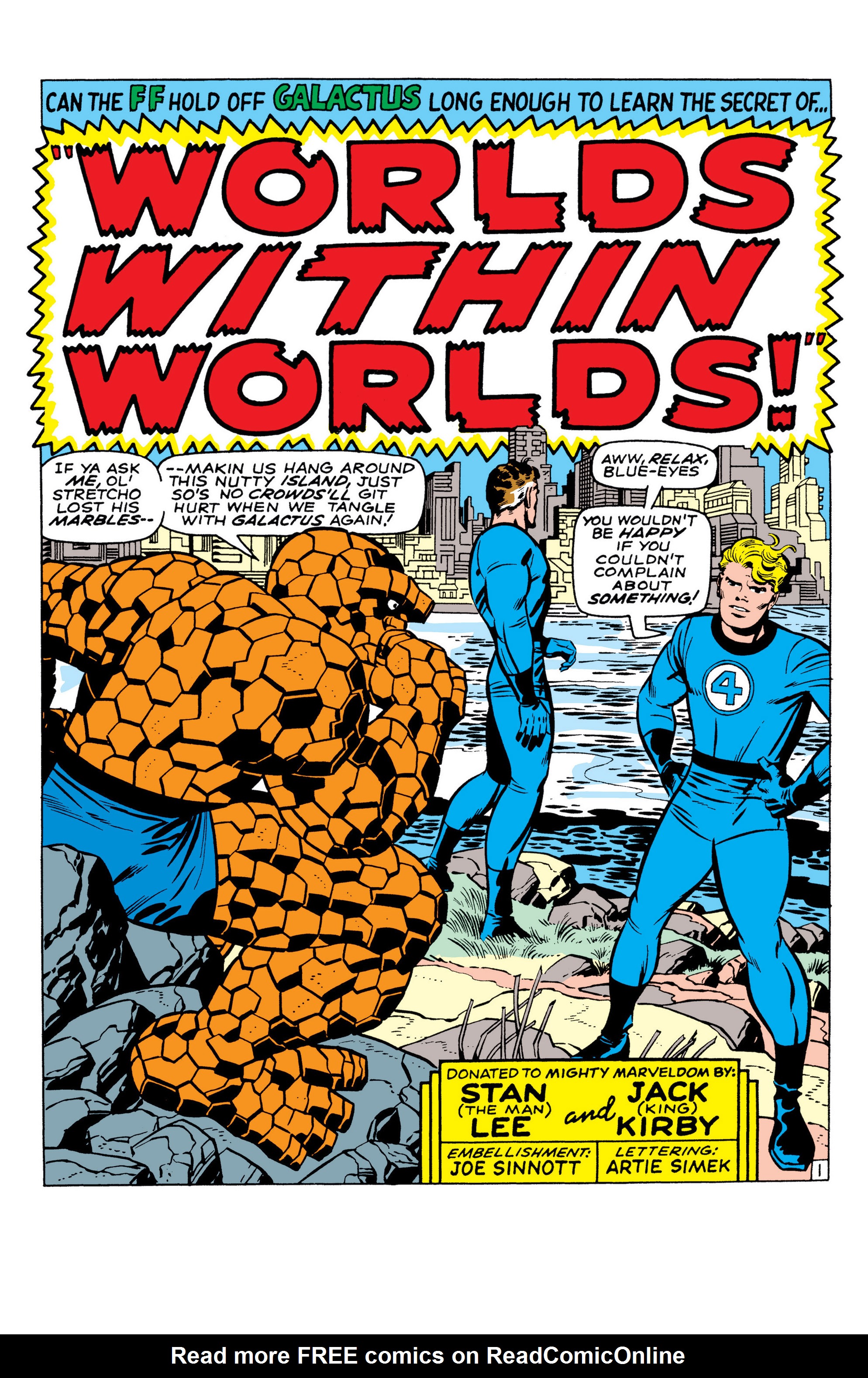 Read online Marvel Masterworks: The Fantastic Four comic -  Issue # TPB 8 (Part 1) - 70