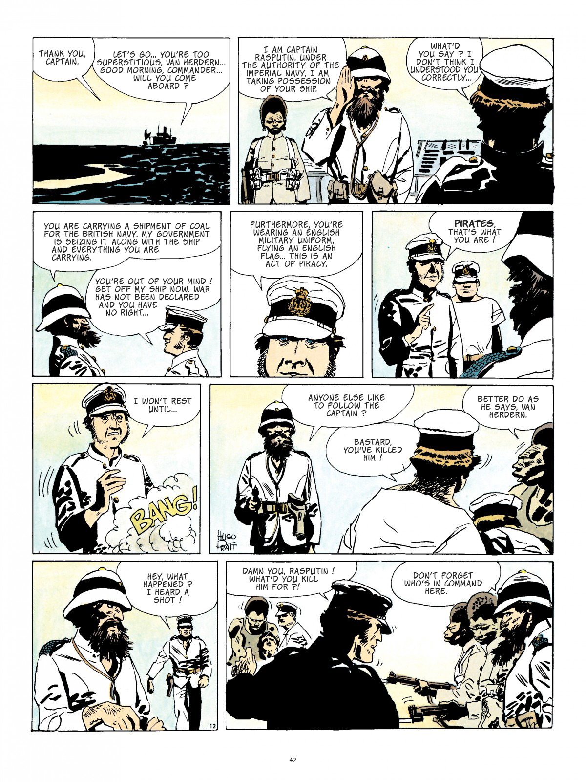 Read online Corto Maltese comic -  Issue # TPB 2 (Part 1) - 32