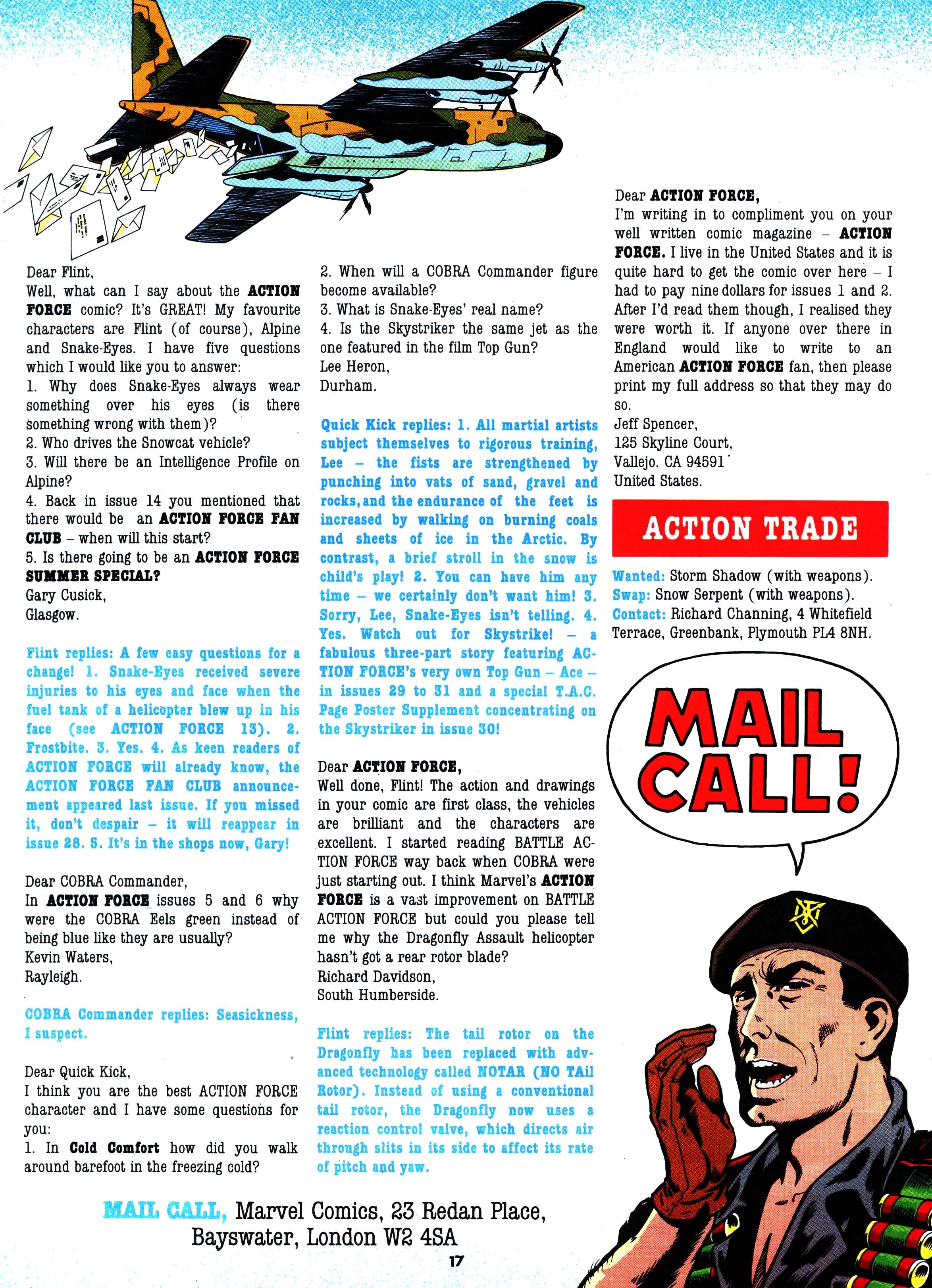 Read online Action Force comic -  Issue #25 - 17