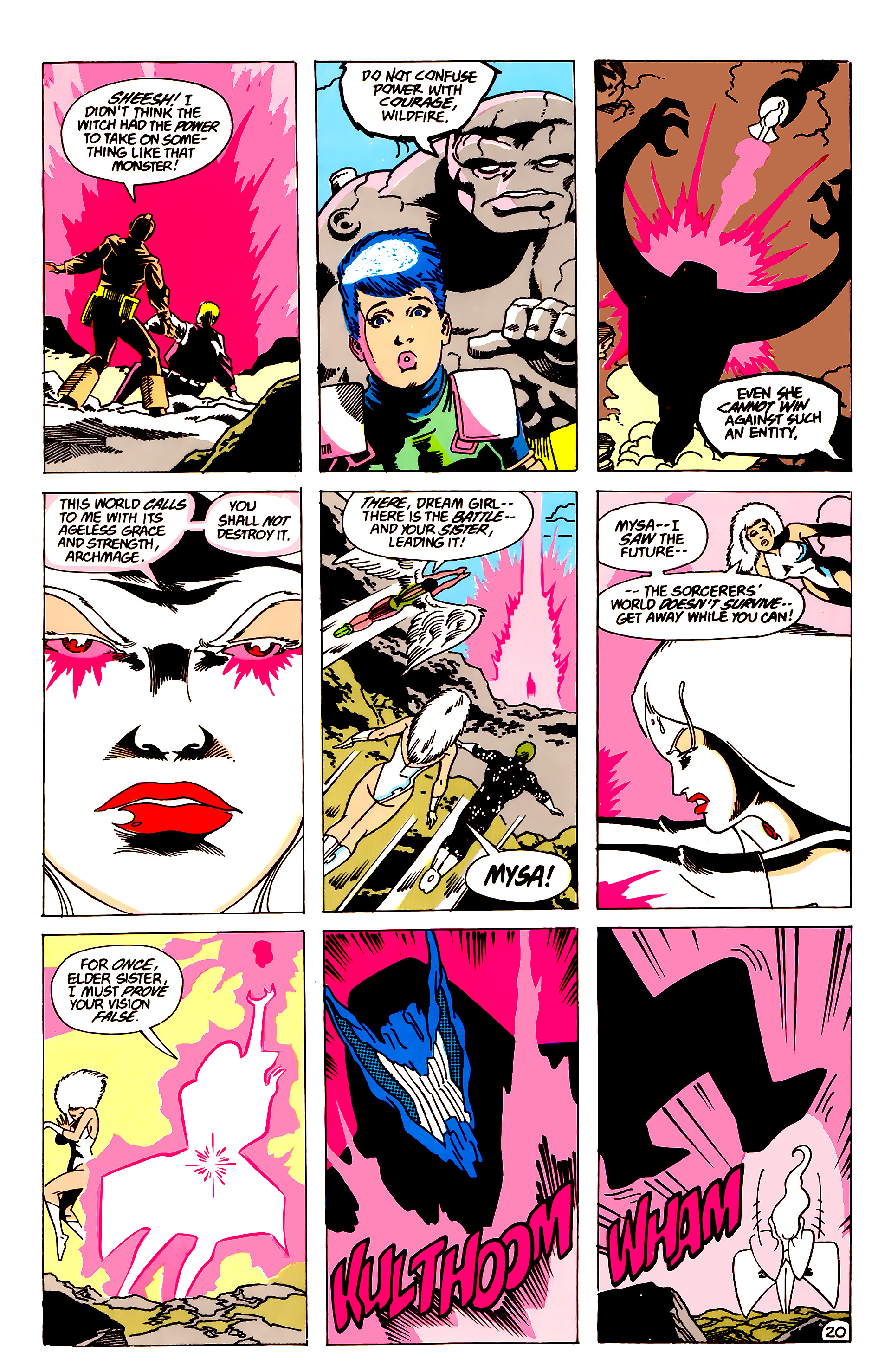 Read online Legion of Super-Heroes (1984) comic -  Issue #63 - 21