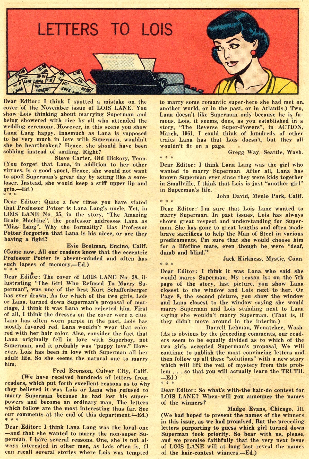 Read online Superman's Girl Friend, Lois Lane comic -  Issue #40 - 24